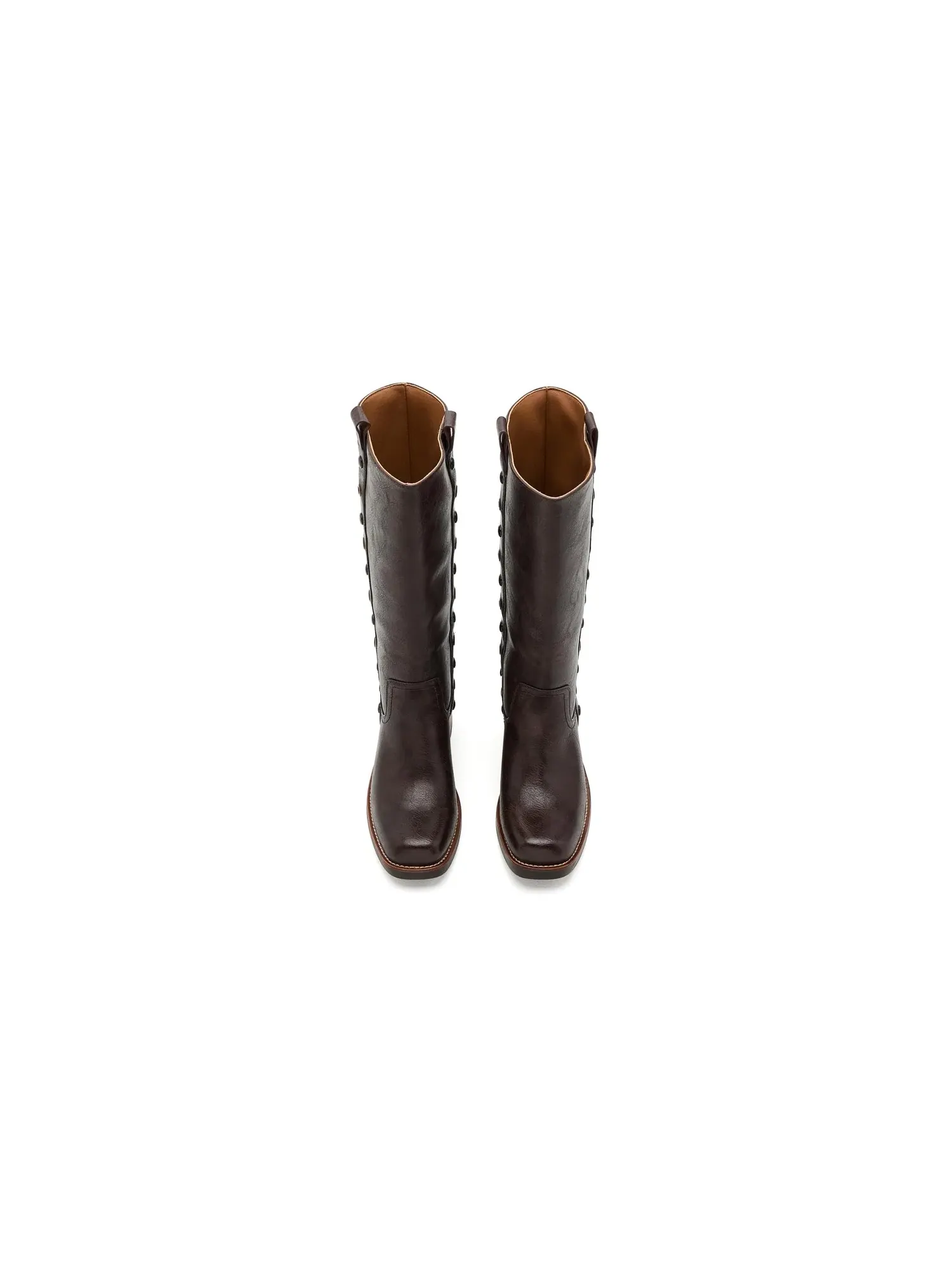 Ботинки Miranda Studded Frye And Co. — изображение 2 из 4, коричневый