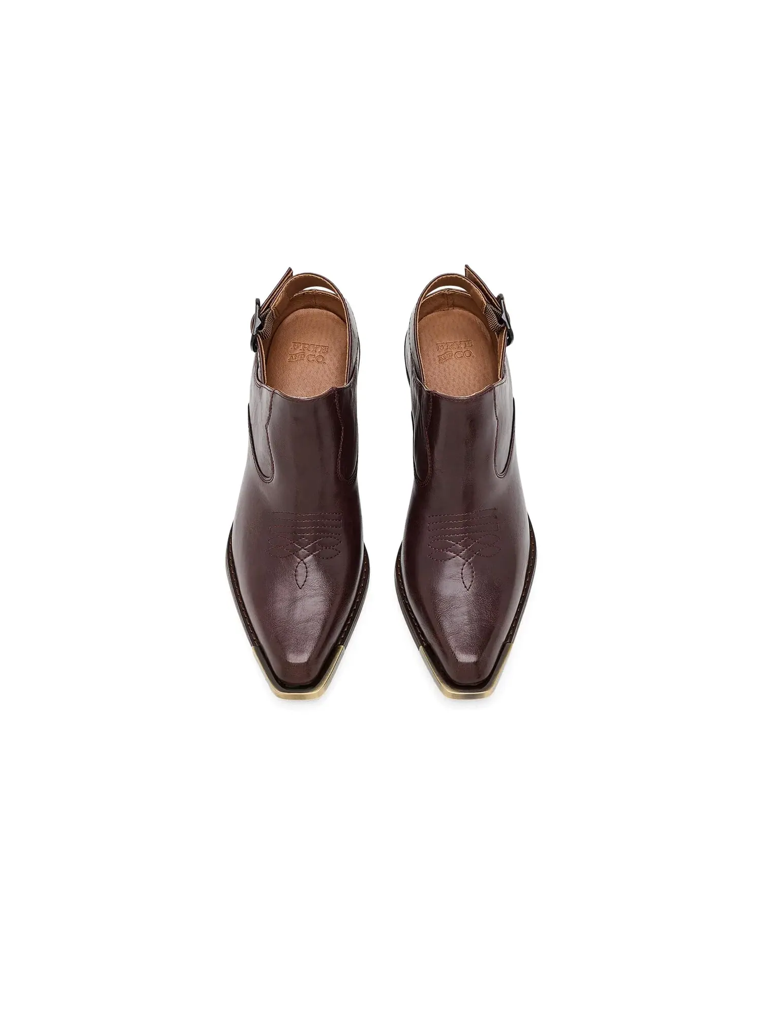 Мюли Ashlyn Backstrap Frye And Co. — изображение 2 из 4, красное дерево