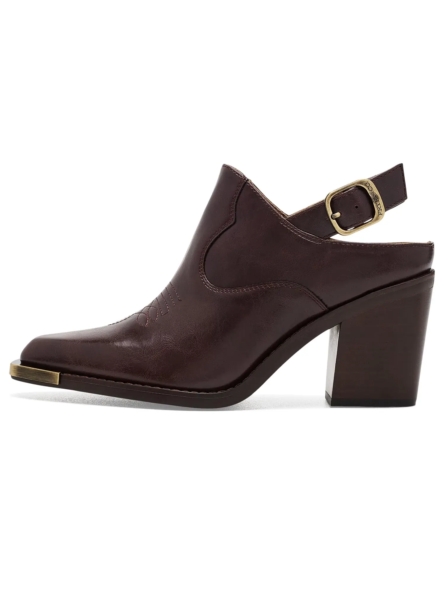 Мюли Ashlyn Backstrap Frye And Co. — изображение 4 из 4, красное дерево