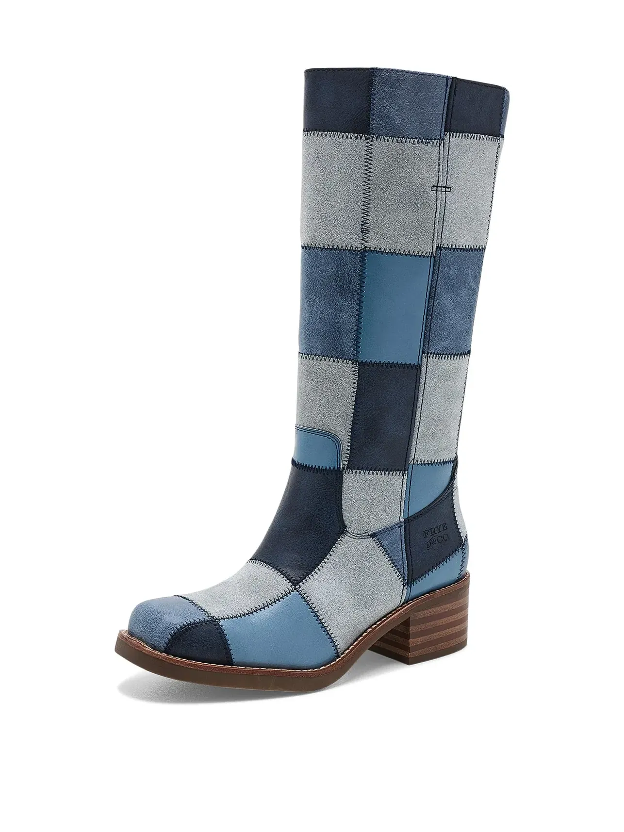 Ботинки Miranda Patchwork Frye And Co. — изображение 1 из 4, джинсовый синий