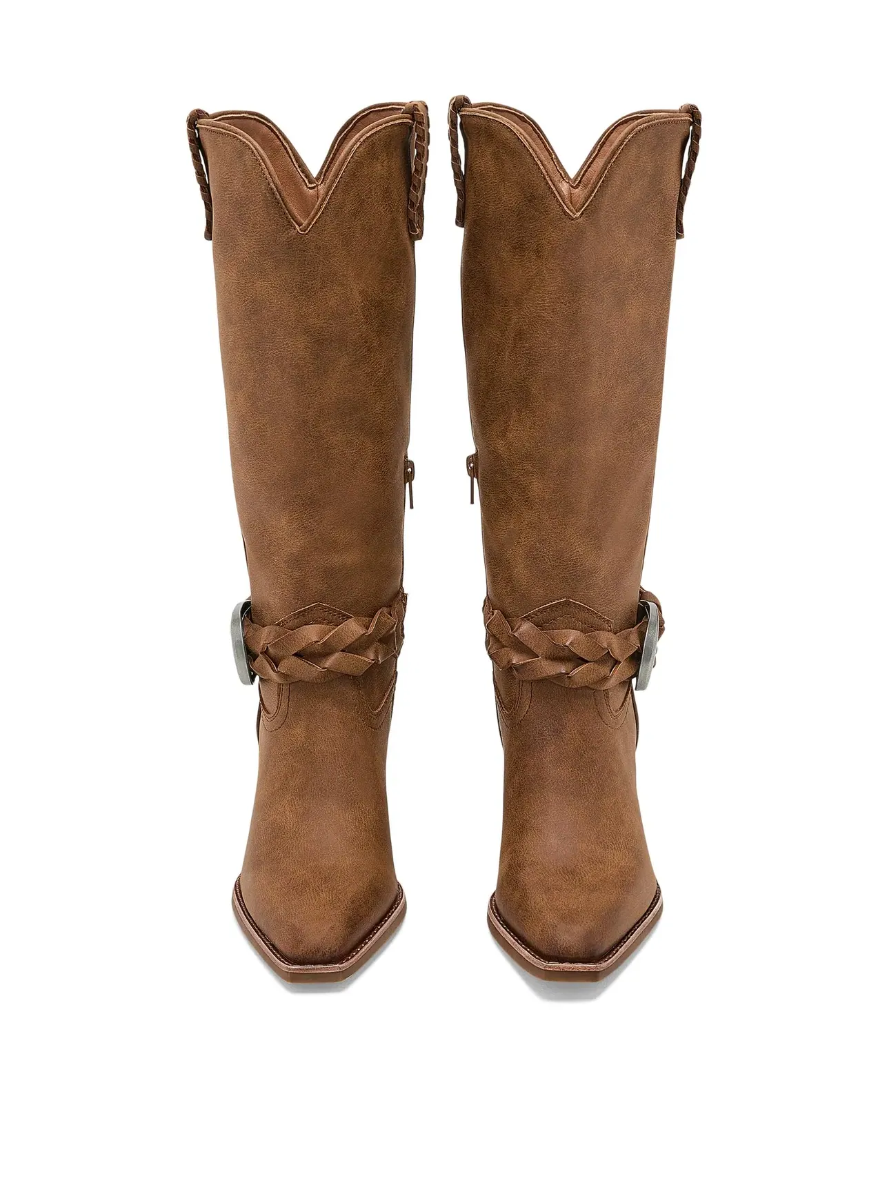 Ботинки Ashlyn Belted Frye And Co. — изображение 2 из 4, бежевый