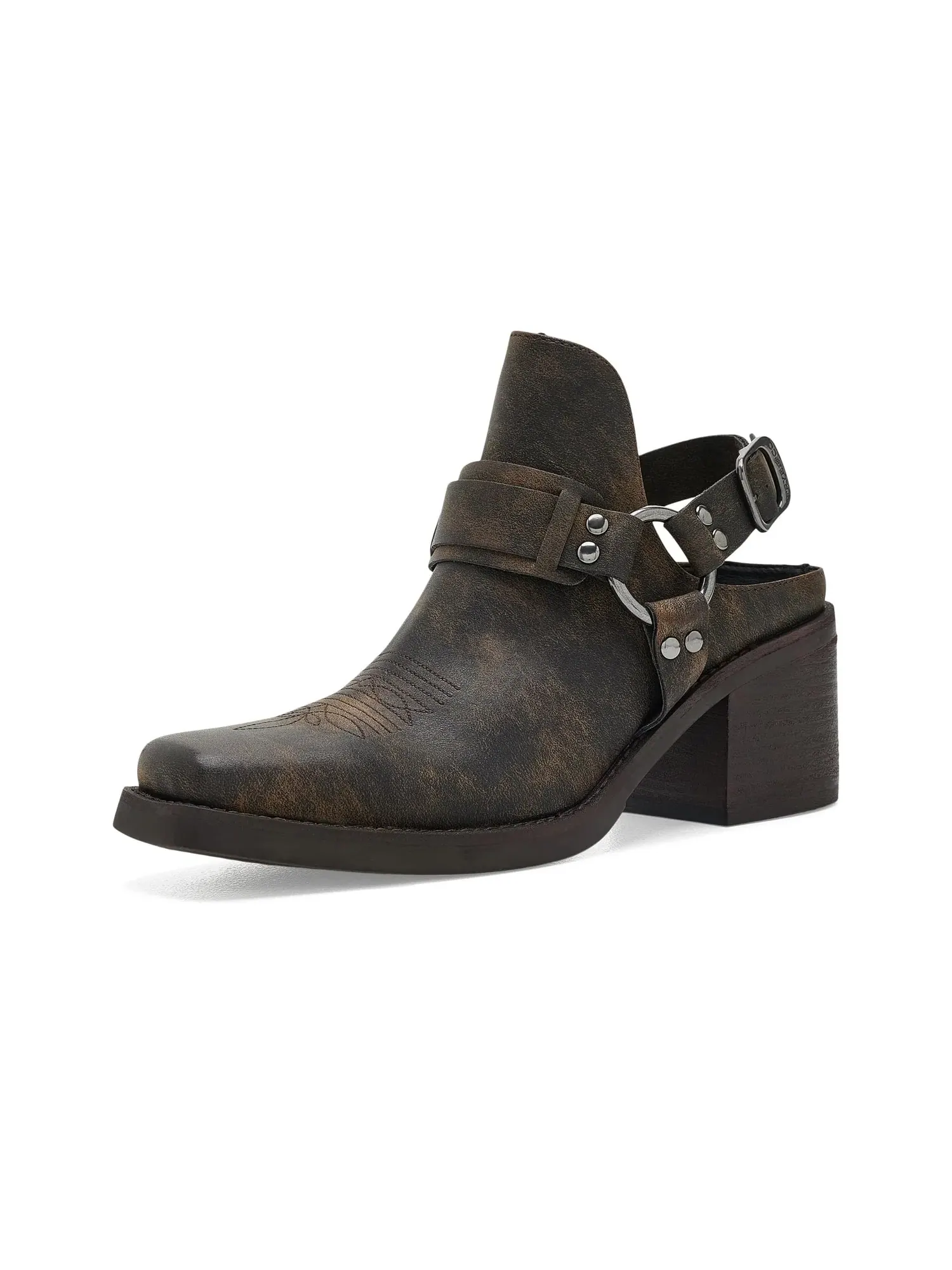 Мюли Tessy Harness Mule Frye And Co. — изображение 1 из 4, цвет виски