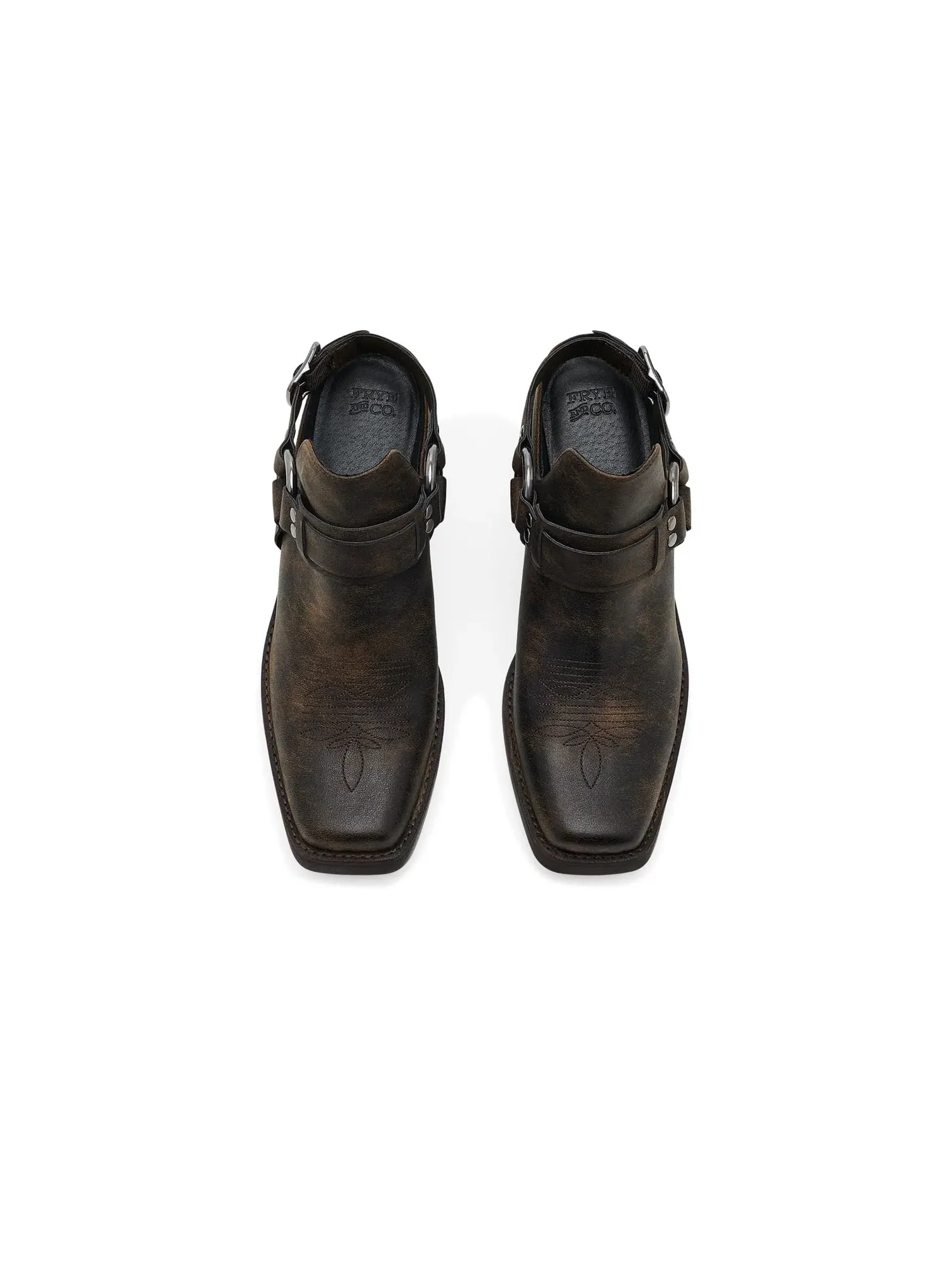 Мюли Tessy Harness Mule Frye And Co. — изображение 2 из 4, цвет виски