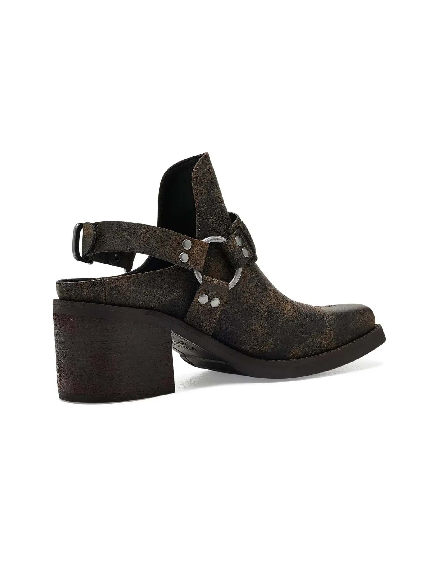 Мюли Tessy Harness Mule Frye And Co. — изображение 3 из 4, цвет виски