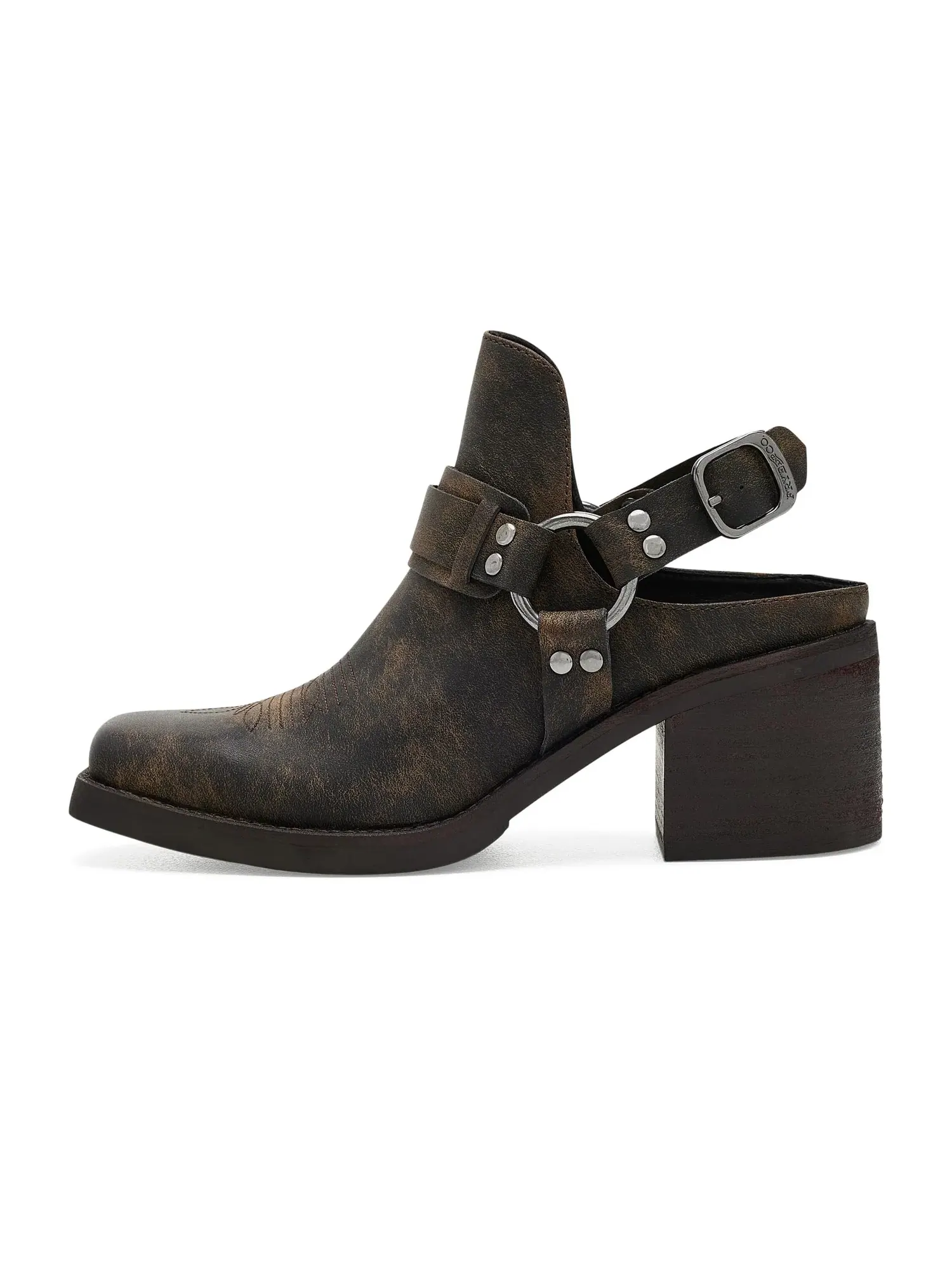 Мюли Tessy Harness Mule Frye And Co. — изображение 4 из 4, цвет виски