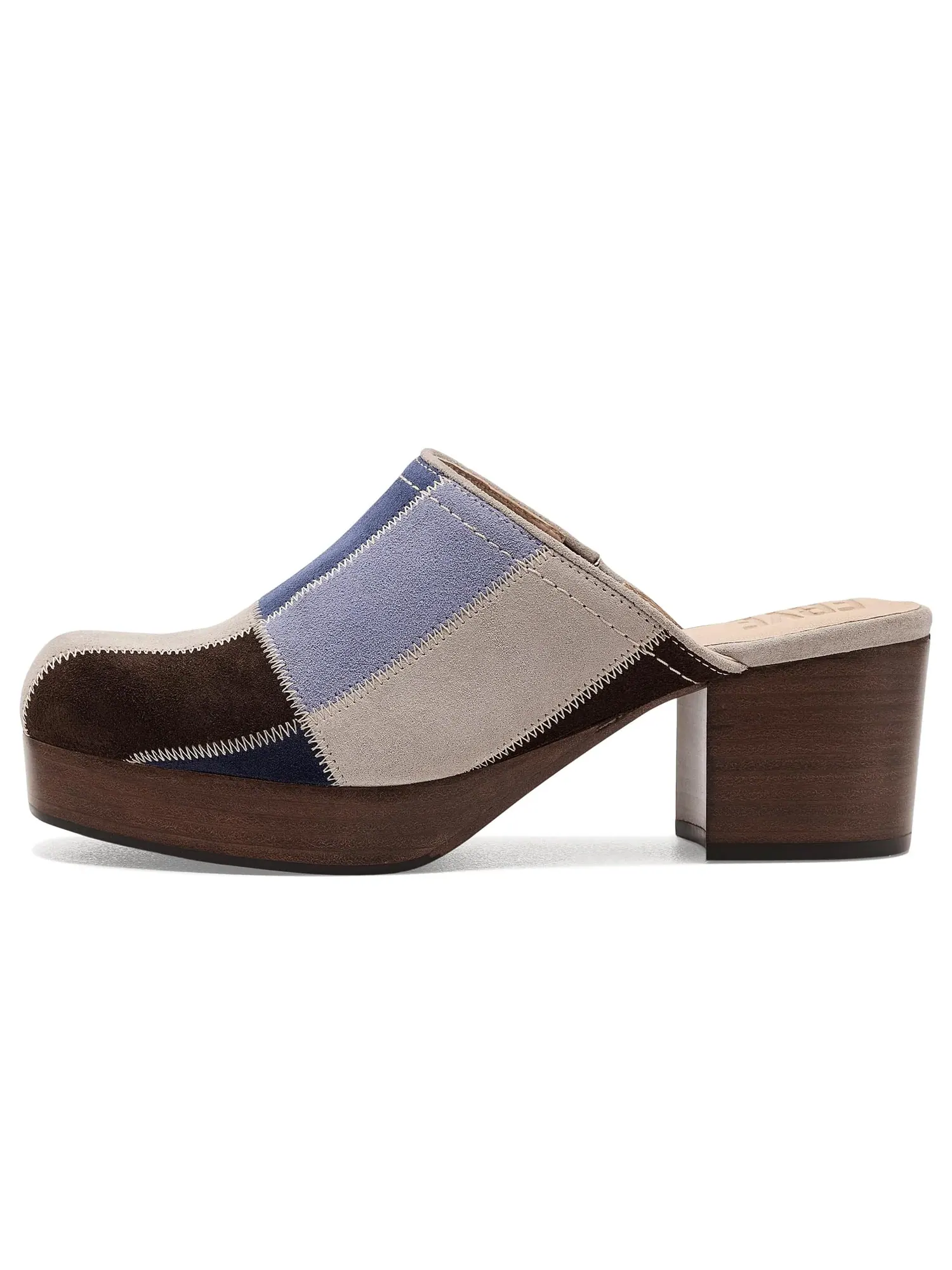 Клоги Campus Clogs Patchwork Frye — изображение 4 из 4, синий мульти