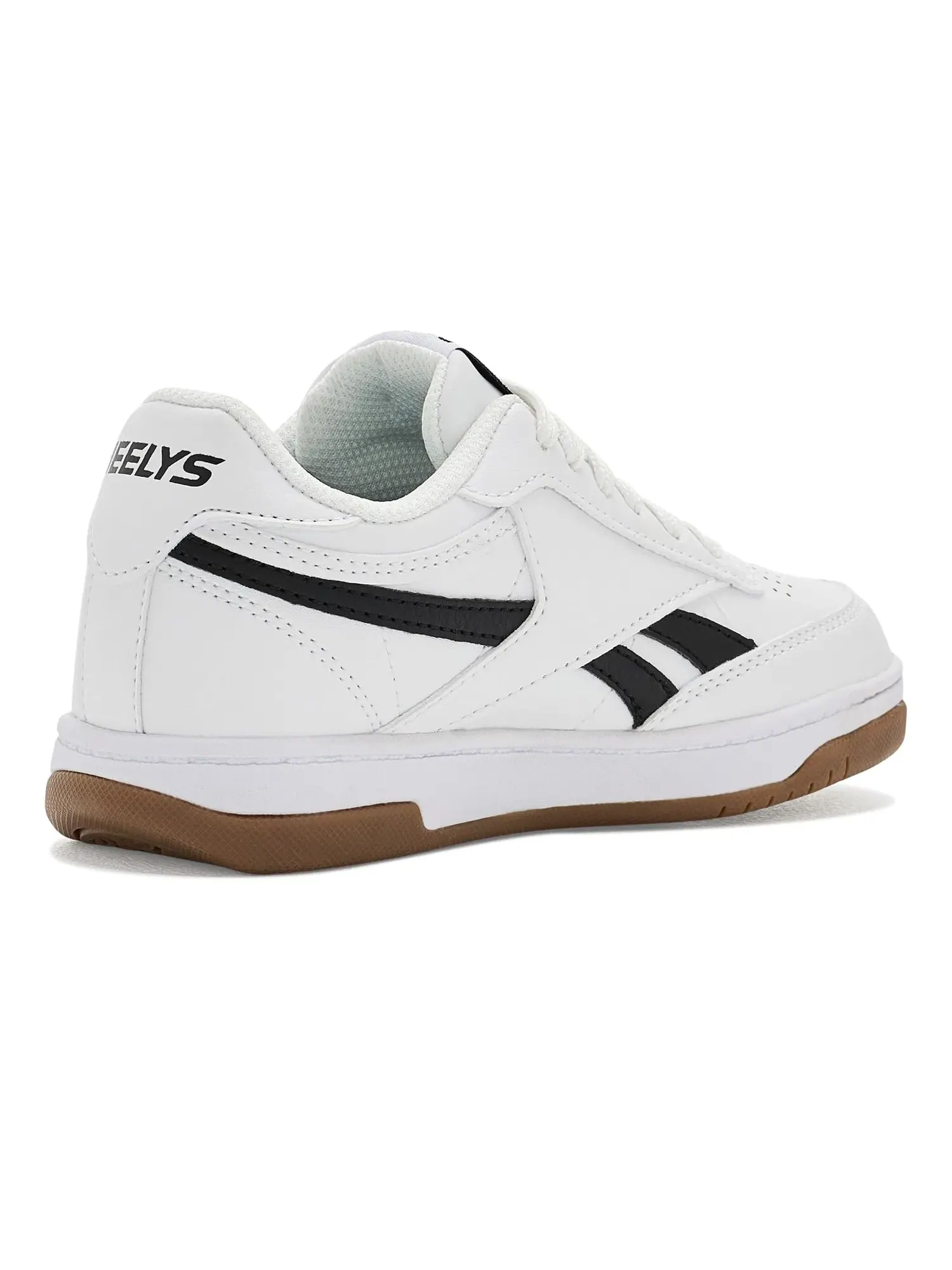 Кроссовки Reebok Club C (для маленьких и больших детей) Heelys — изображение 3 из 4, белый/черный