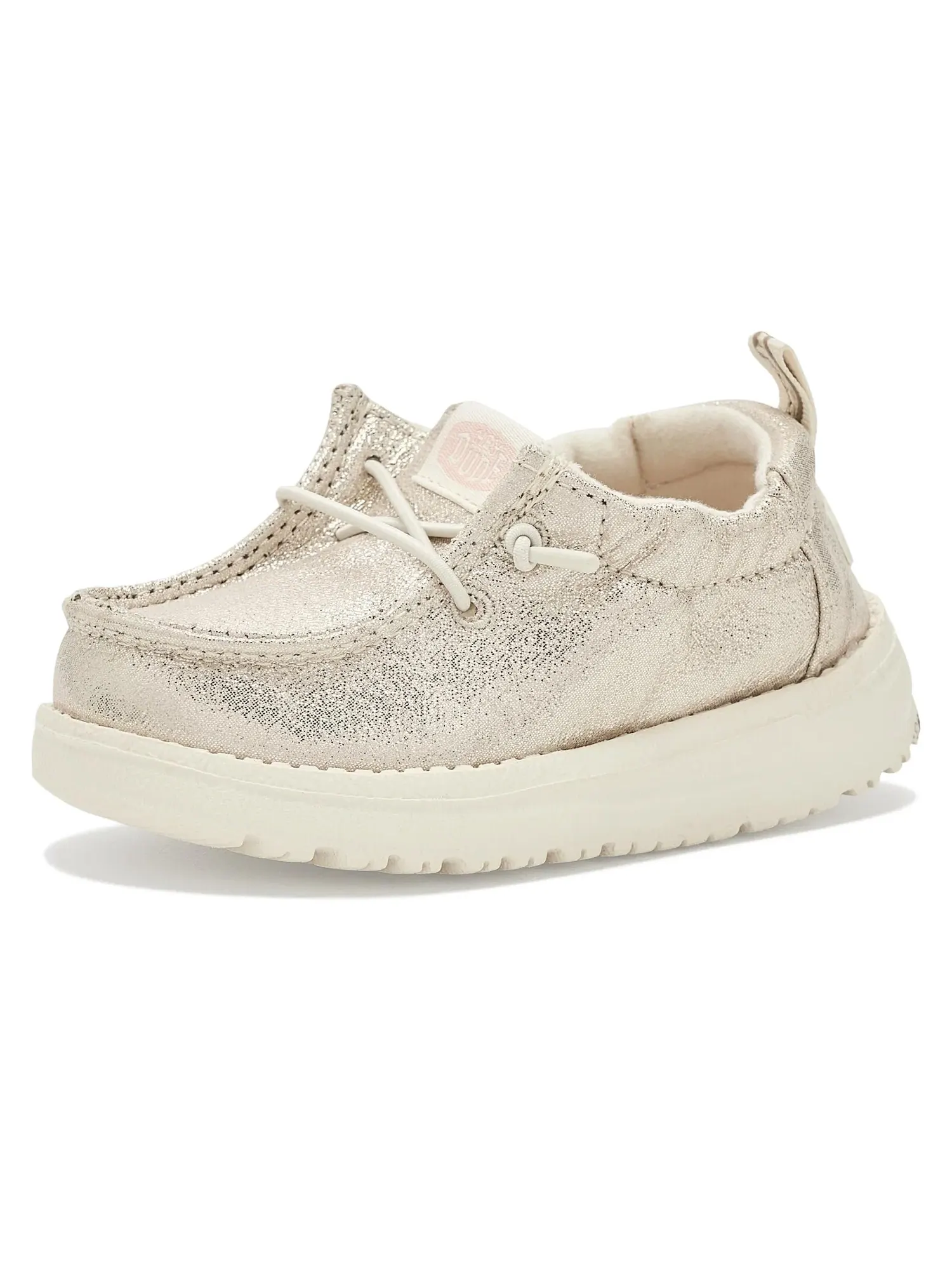 Кроссовки Lildude Slip-on Seasonal (для младенцев и малышей) Hey Dude Kids — изображение 1 из 4, шампань