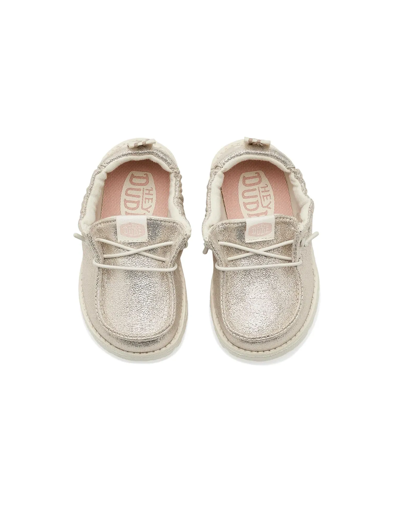 Кроссовки Lildude Slip-on Seasonal (для младенцев и малышей) Hey Dude Kids — изображение 2 из 4, шампань