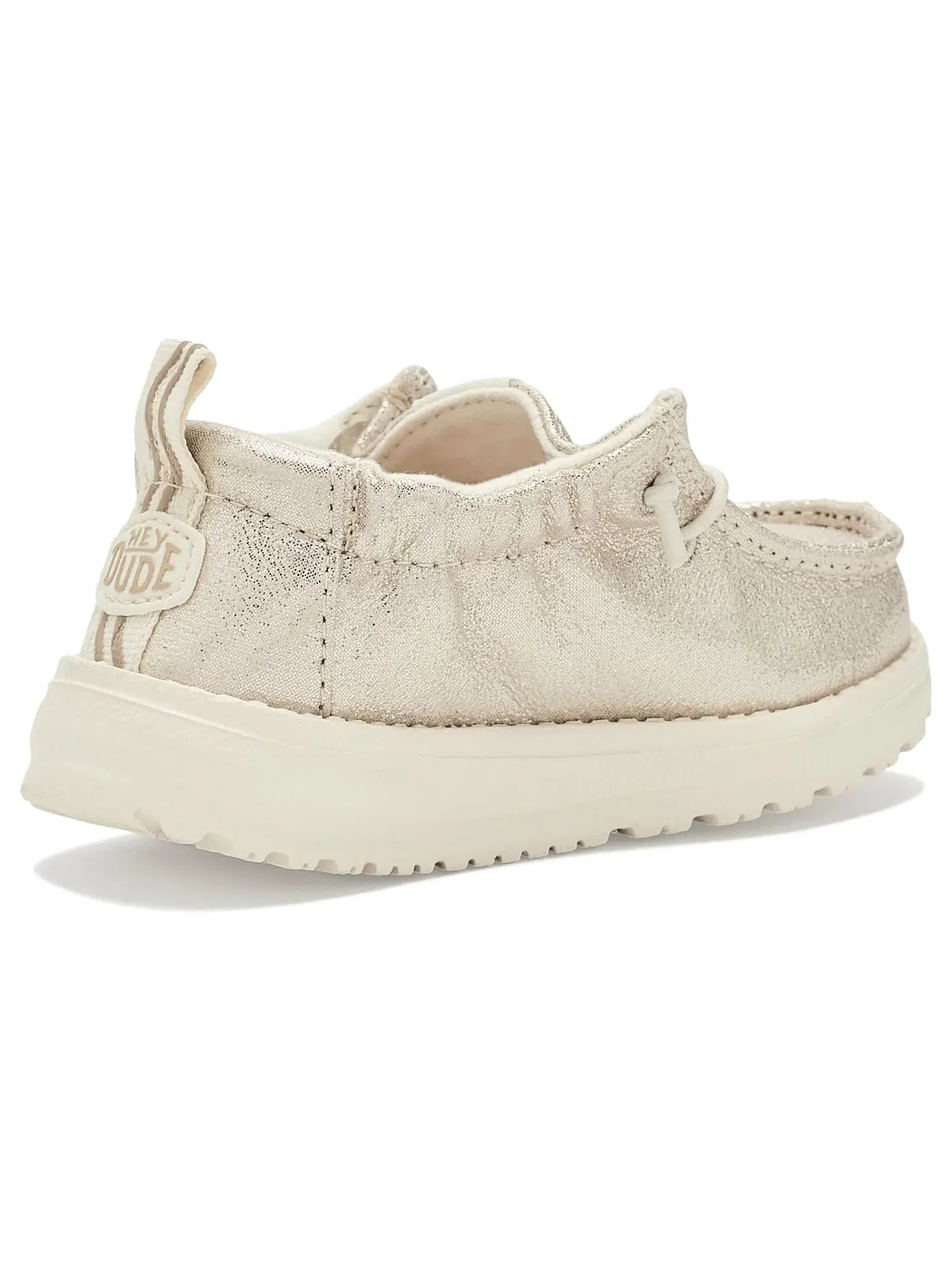 Кроссовки Lildude Slip-on Seasonal (для младенцев и малышей) Hey Dude Kids — изображение 3 из 4, шампань