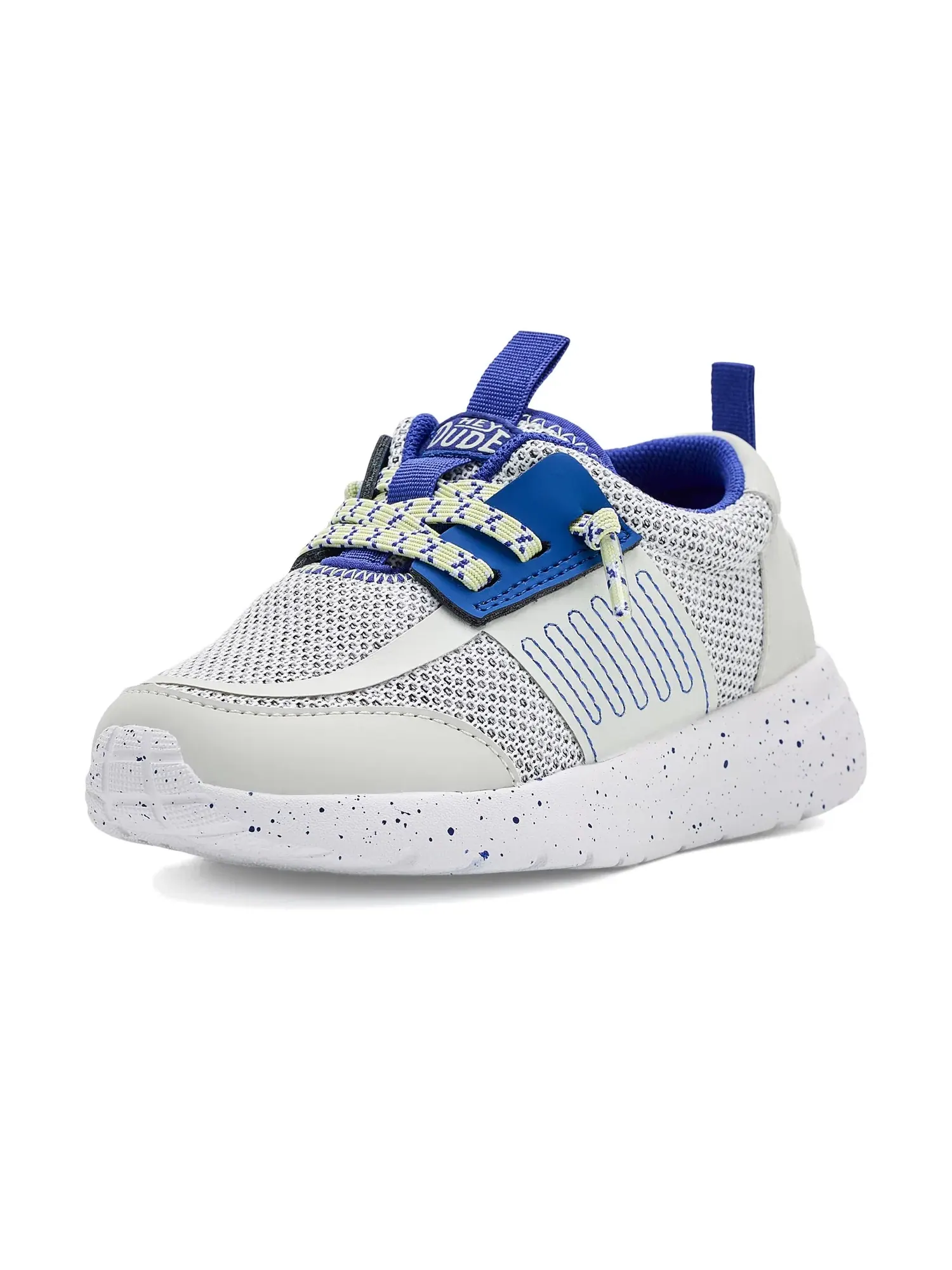 Кроссовки Sirocco Play Stretch Sox (для малышей) Hey Dude Kids — изображение 1 из 4, серый/мульти