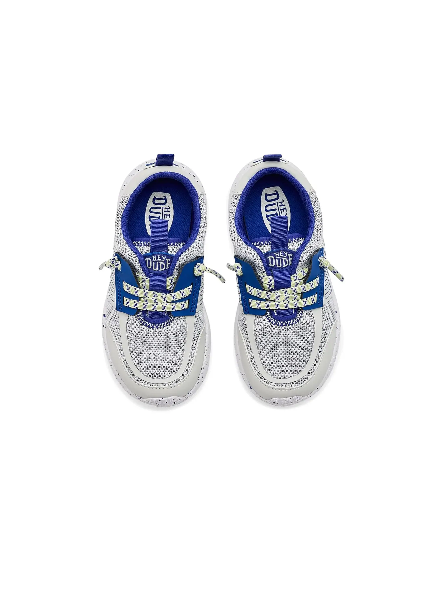 Кроссовки Sirocco Play Stretch Sox (для малышей) Hey Dude Kids — изображение 2 из 4, серый/мульти