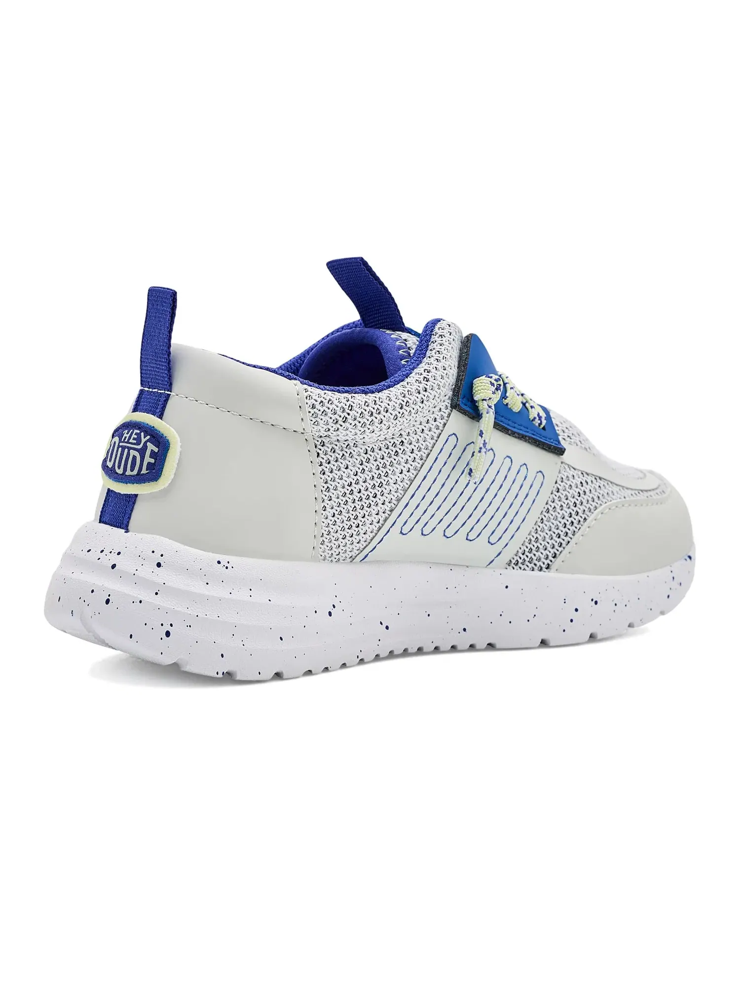 Кроссовки Sirocco Play Stretch Sox (для малышей) Hey Dude Kids — изображение 3 из 4, серый/мульти