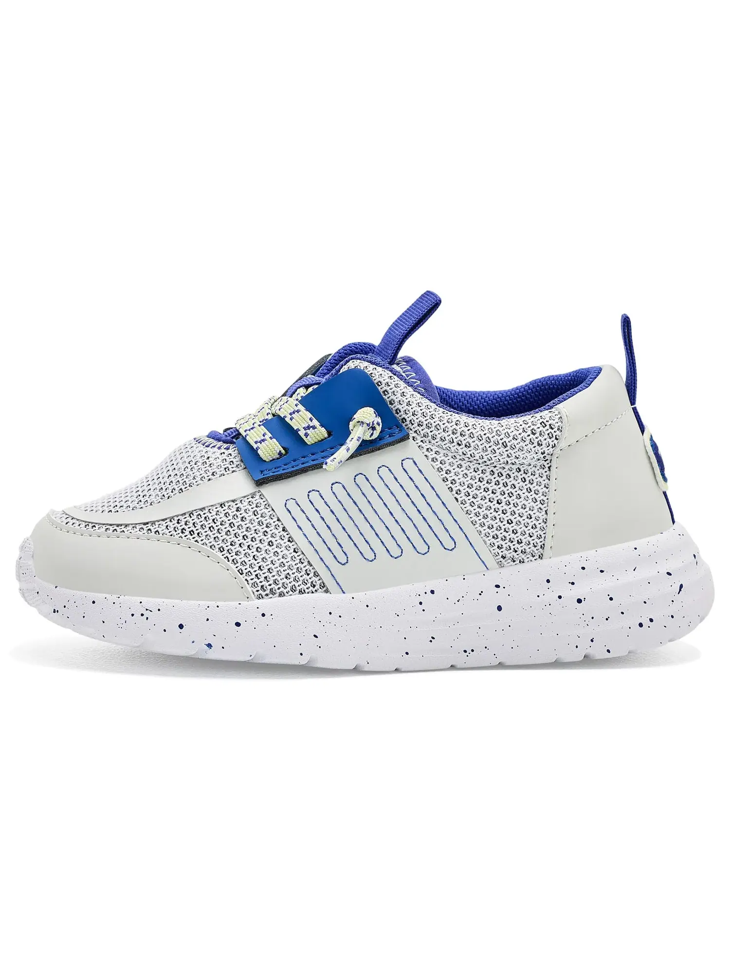 Кроссовки Sirocco Play Stretch Sox (для малышей) Hey Dude Kids — изображение 4 из 4, серый/мульти