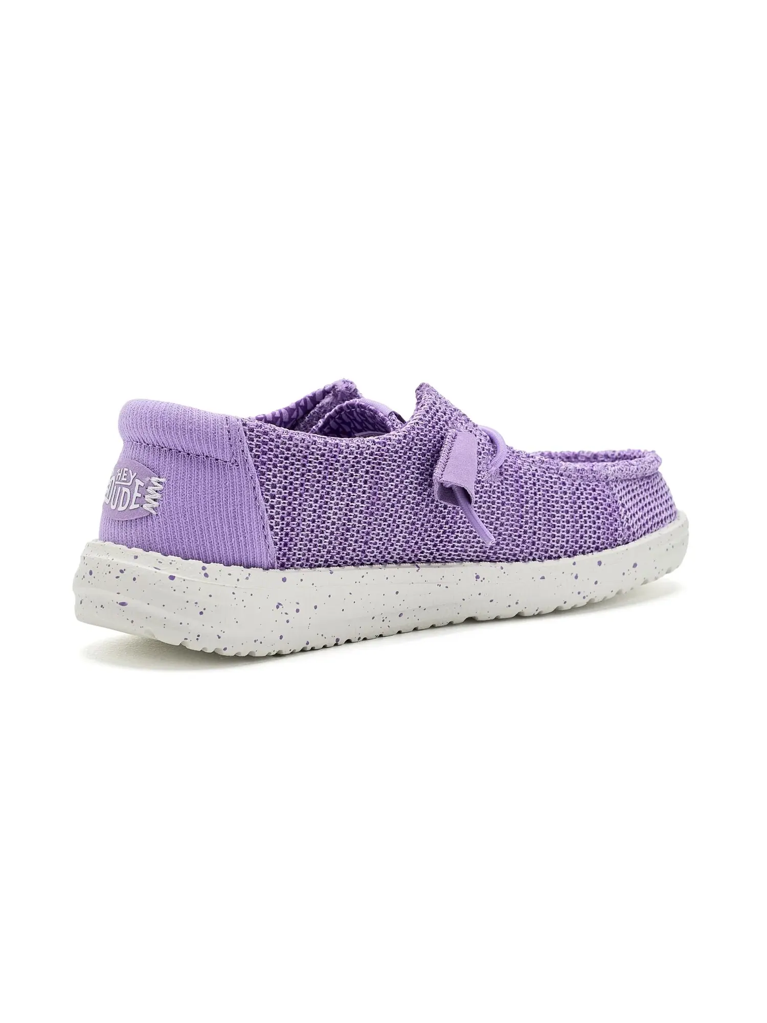 Кроссовки Wendy Stretch Sox (для маленьких и больших детей) Hey Dude Kids — изображение 3 из 4, фиолетовый