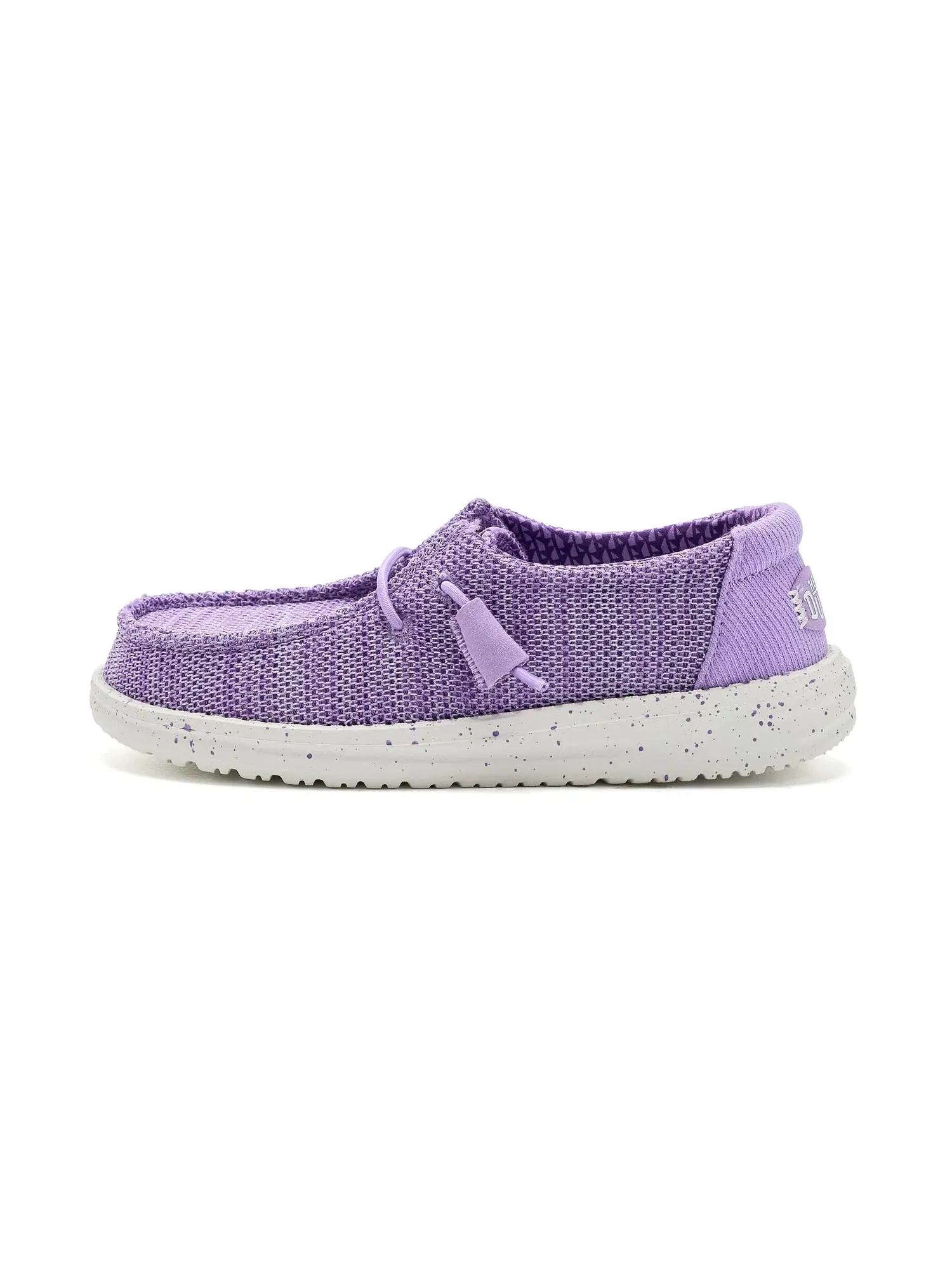 Кроссовки Wendy Stretch Sox (для маленьких и больших детей) Hey Dude Kids — изображение 4 из 4, фиолетовый
