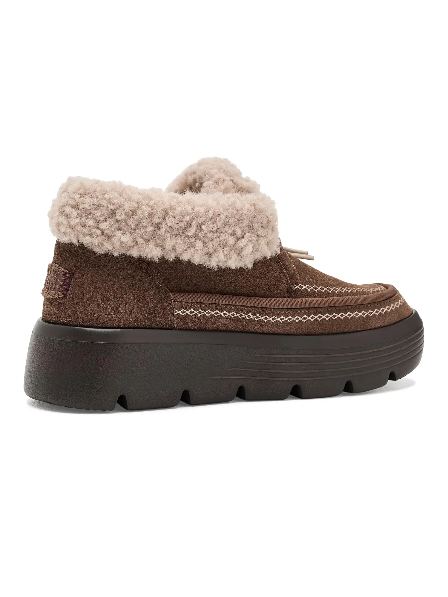 Ботинки Austin Edge Lounge Suede Hey Dude — изображение 3 из 4, коричневый