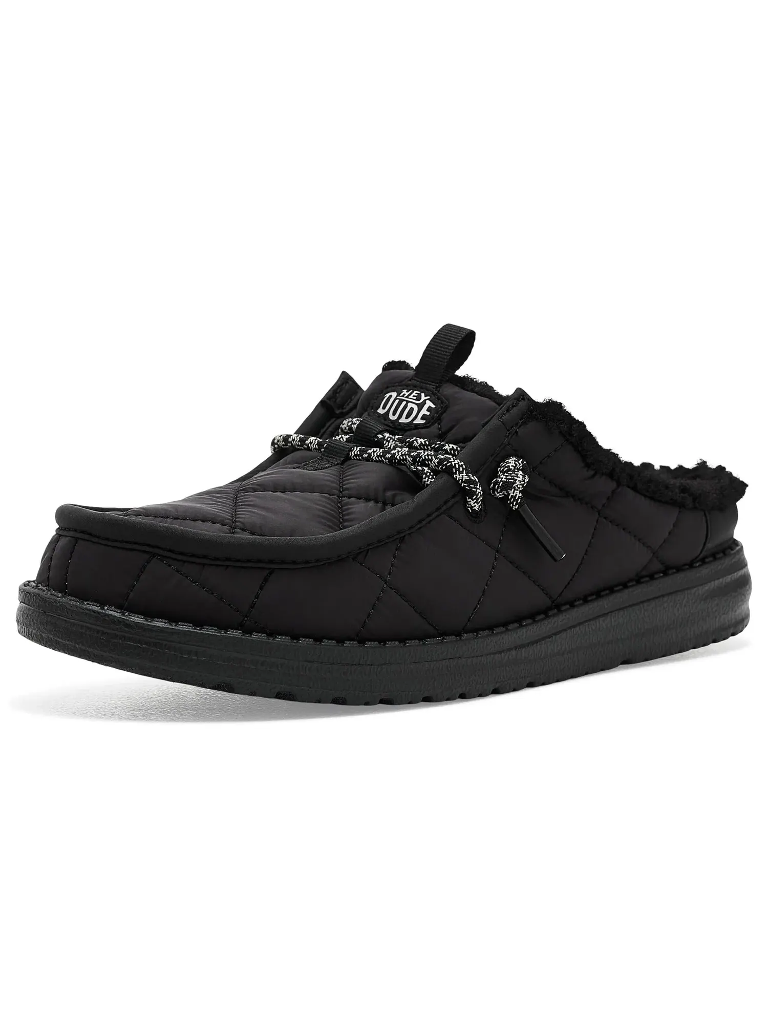 Кроссовки Wendy Slip Camp Nylon Hey Dude — изображение 1 из 4, черный/черный