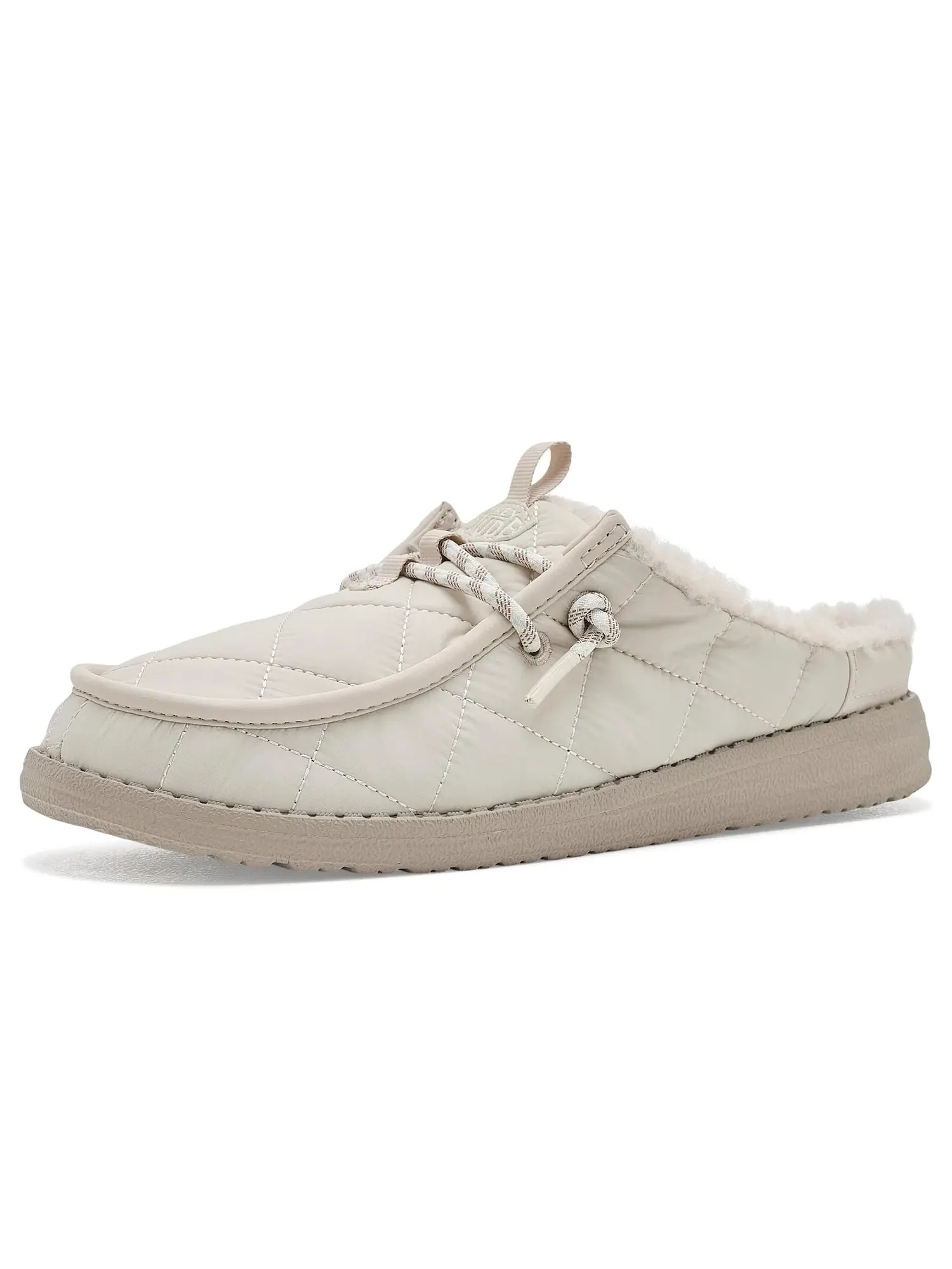 Кроссовки Wendy Slip Camp Nylon Hey Dude — изображение 1 из 4, серебристый