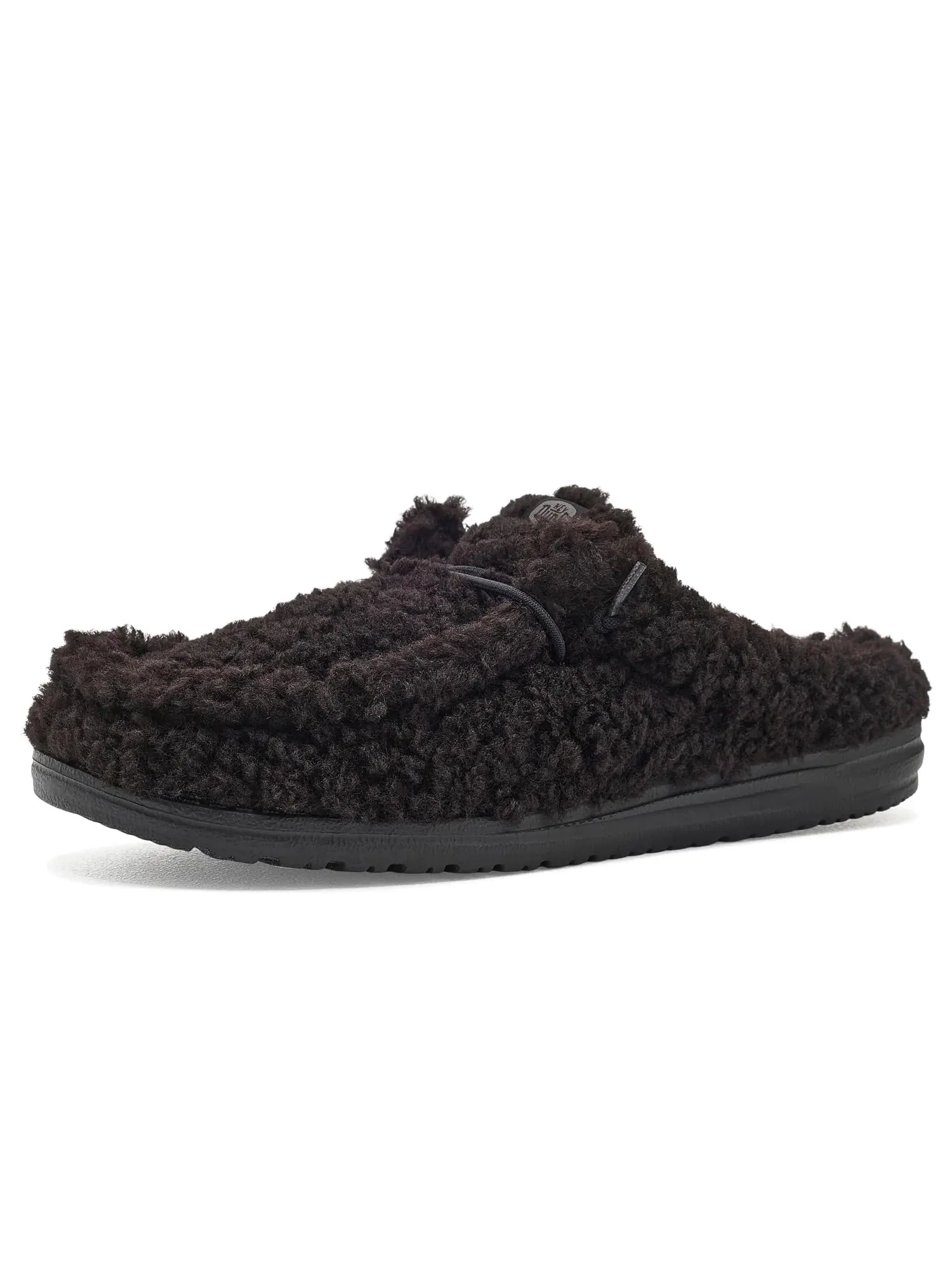 Тапочки Wally Slipper Hey Dude — изображение 1 из 4, черный/черный