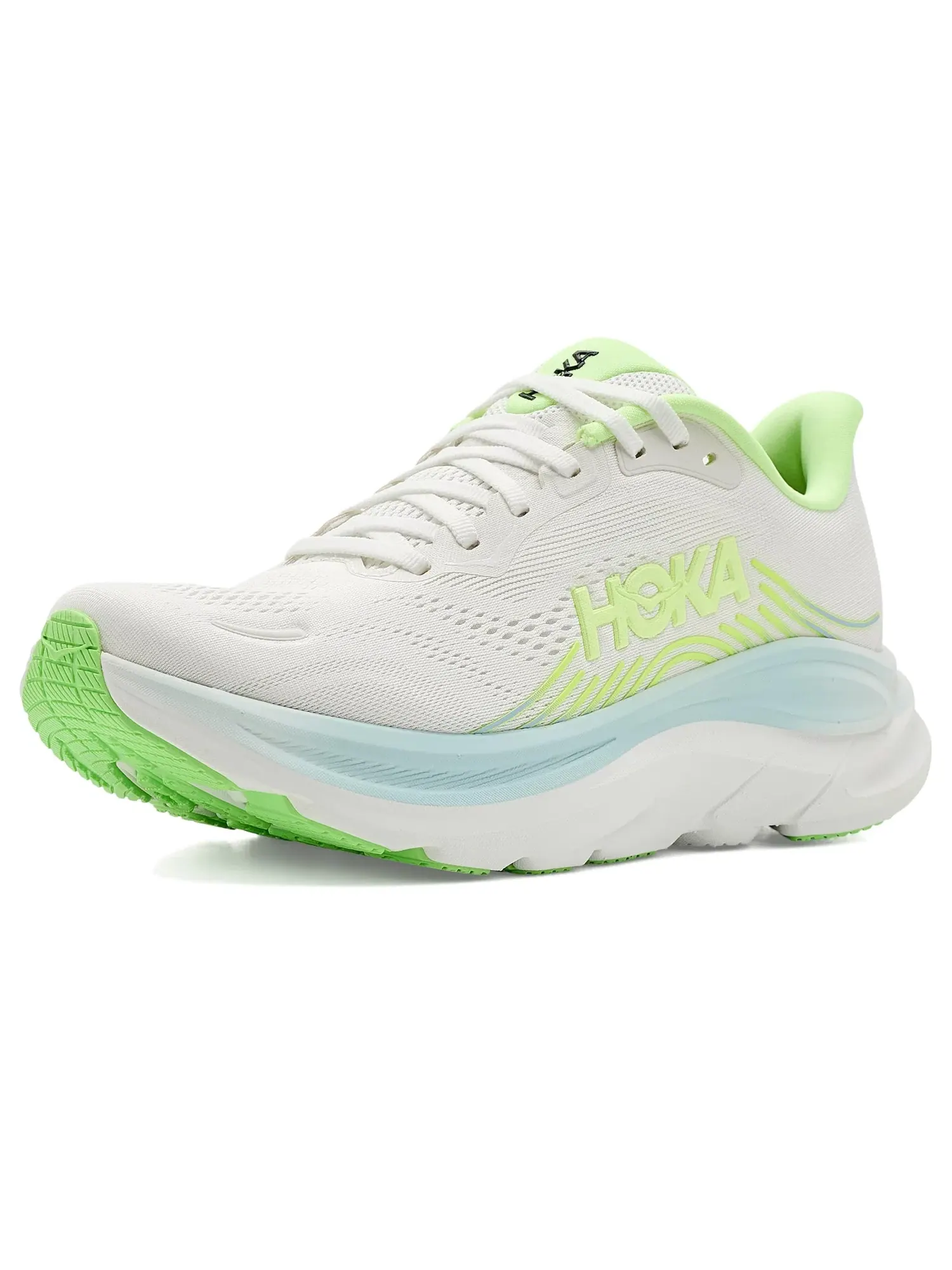 Кроссовки Clifton 11 Hoka — изображение 1 из 4, зеленый
