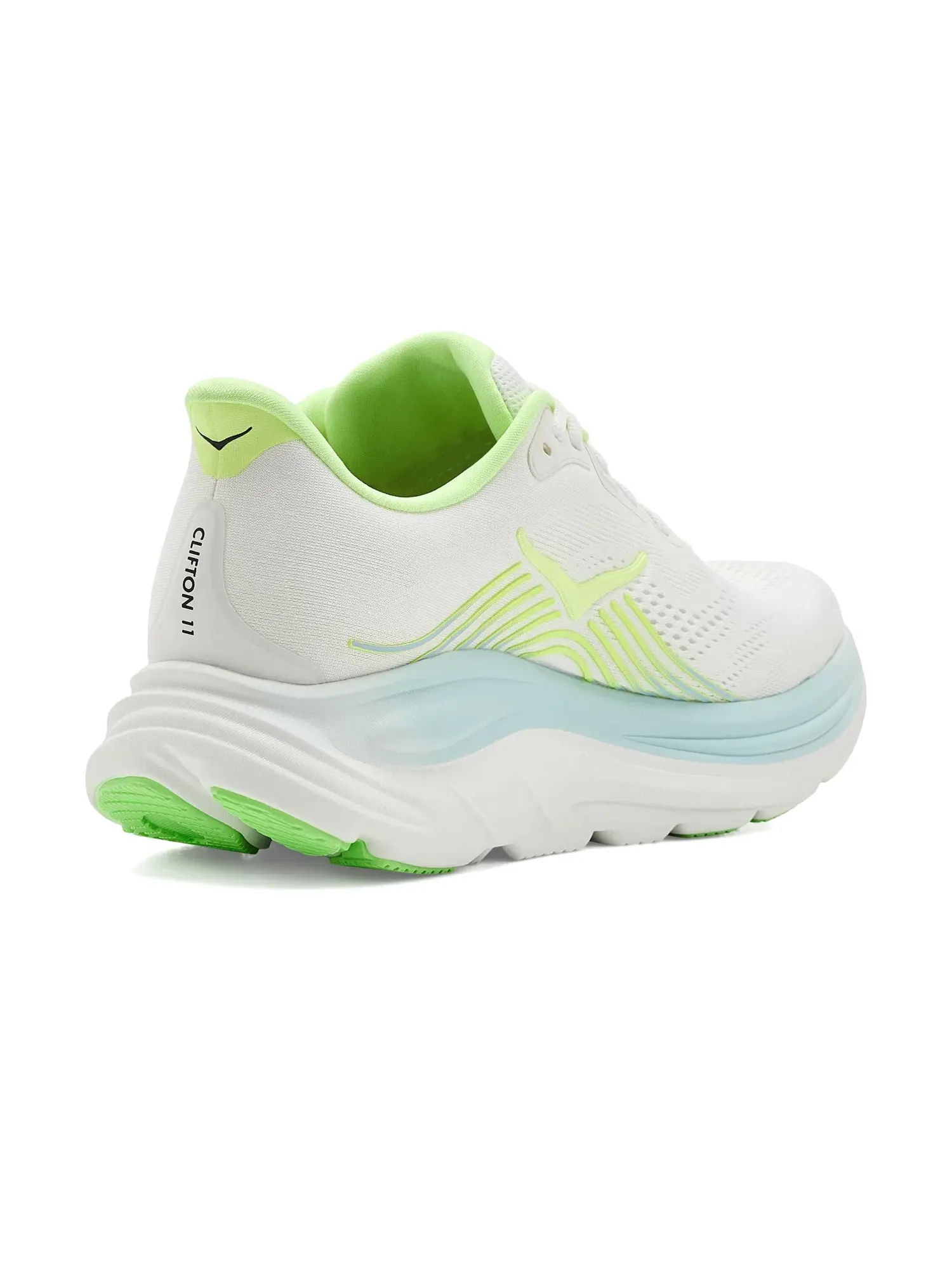 Кроссовки Clifton 11 Hoka — изображение 3 из 4, зеленый