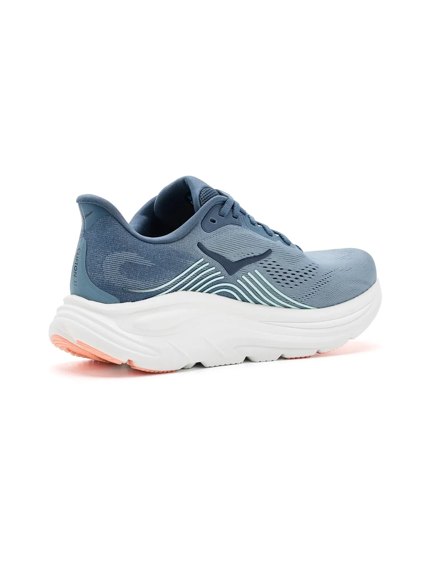 Кроссовки Clifton 11 Hoka — изображение 3 из 4, темно-синий/синий