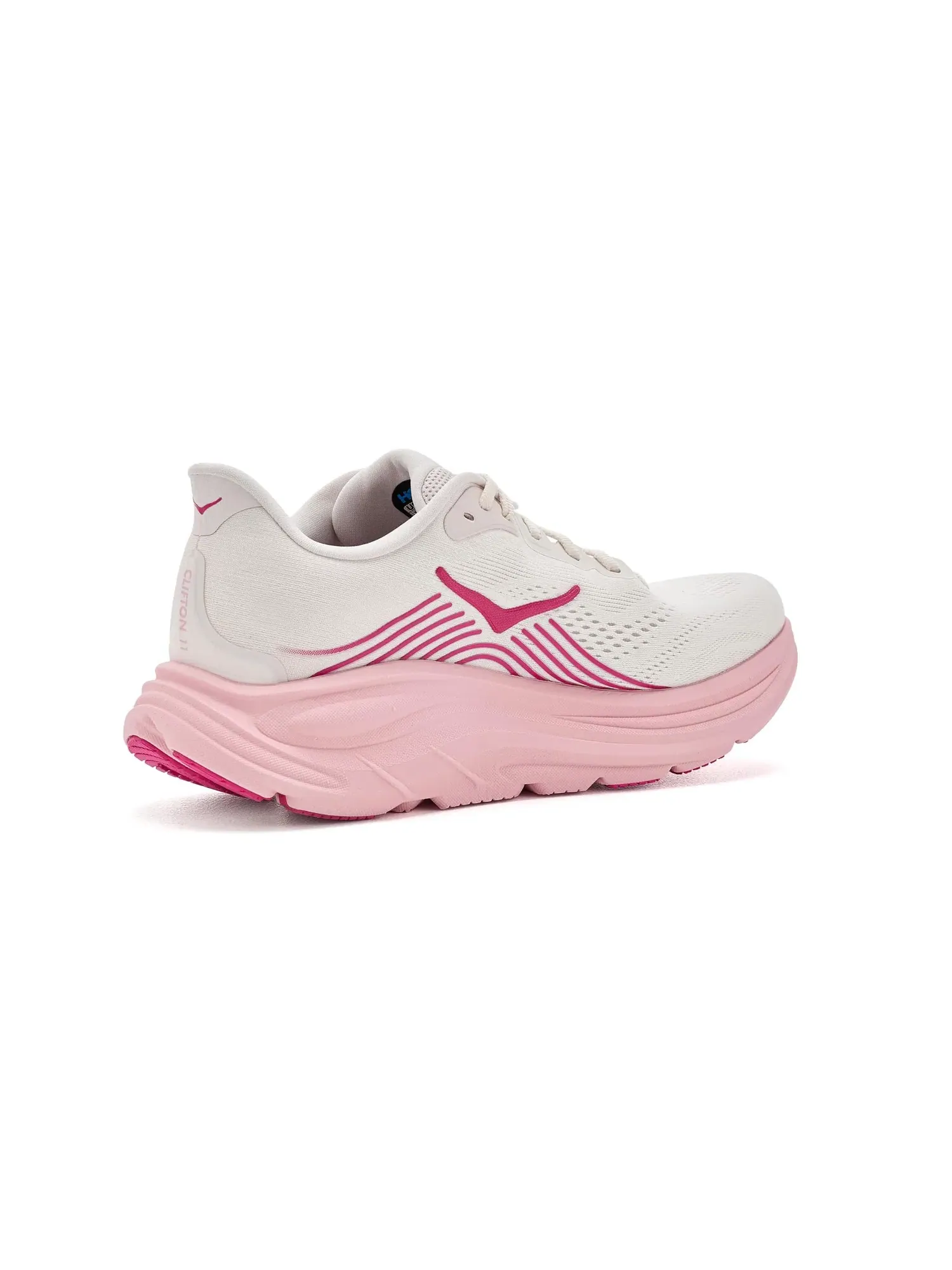 Кроссовки Clifton 11 Hoka — изображение 3 из 4, розовый кремовый/розовый