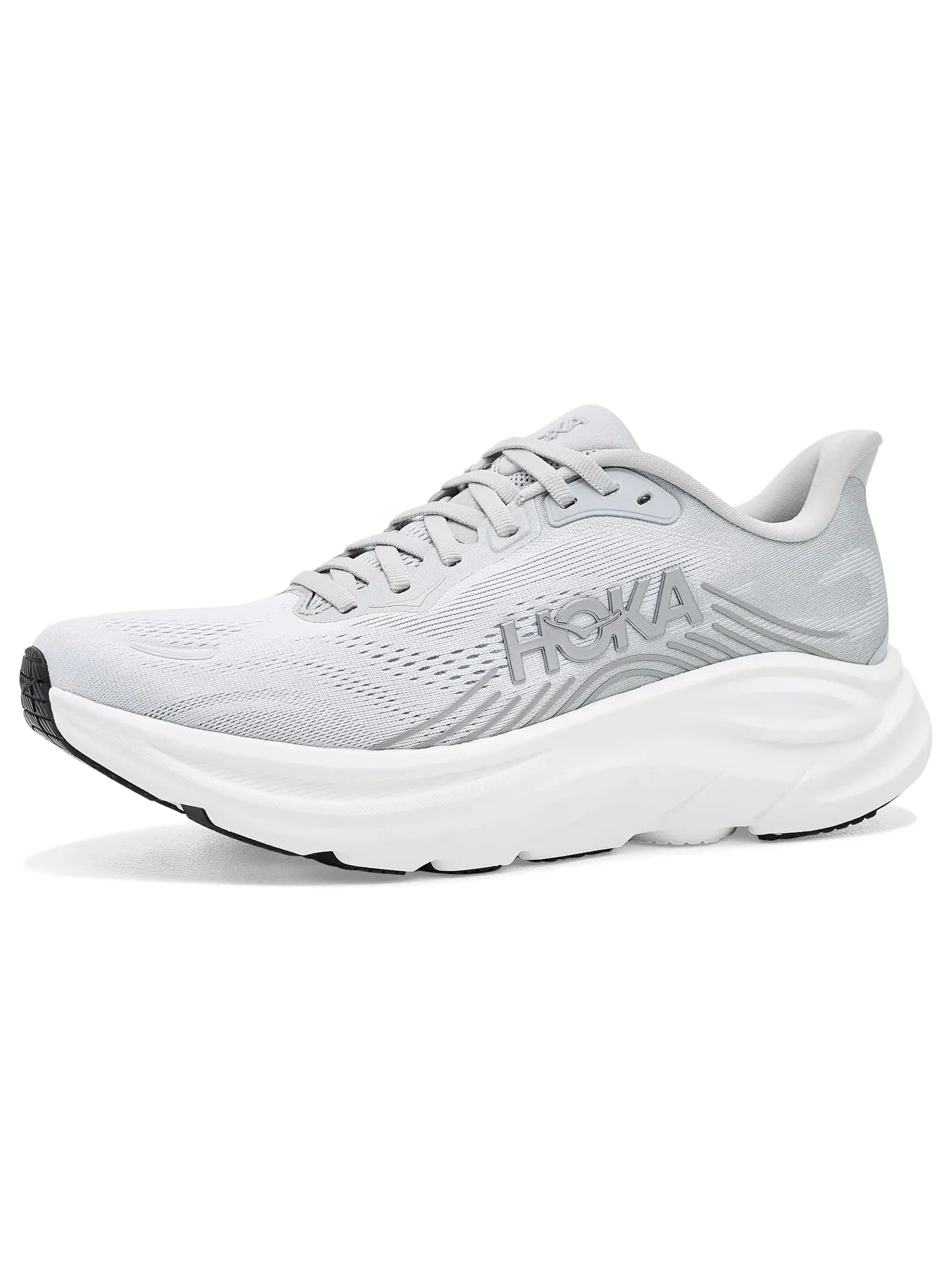 Кроссовки Clifton 11 Hoka — изображение 1 из 4, серебристый