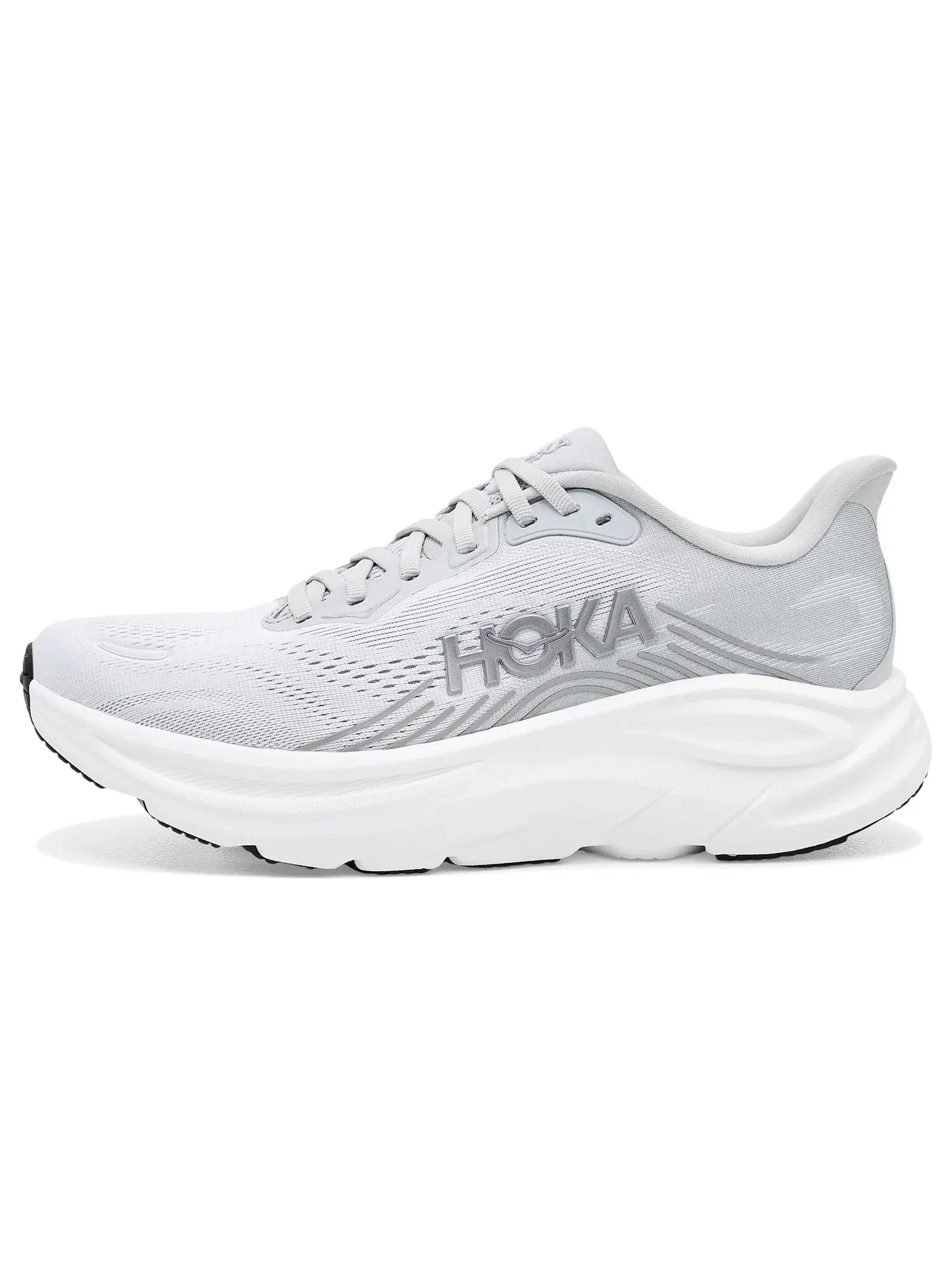 Кроссовки Clifton 11 Hoka — изображение 4 из 4, серебристый