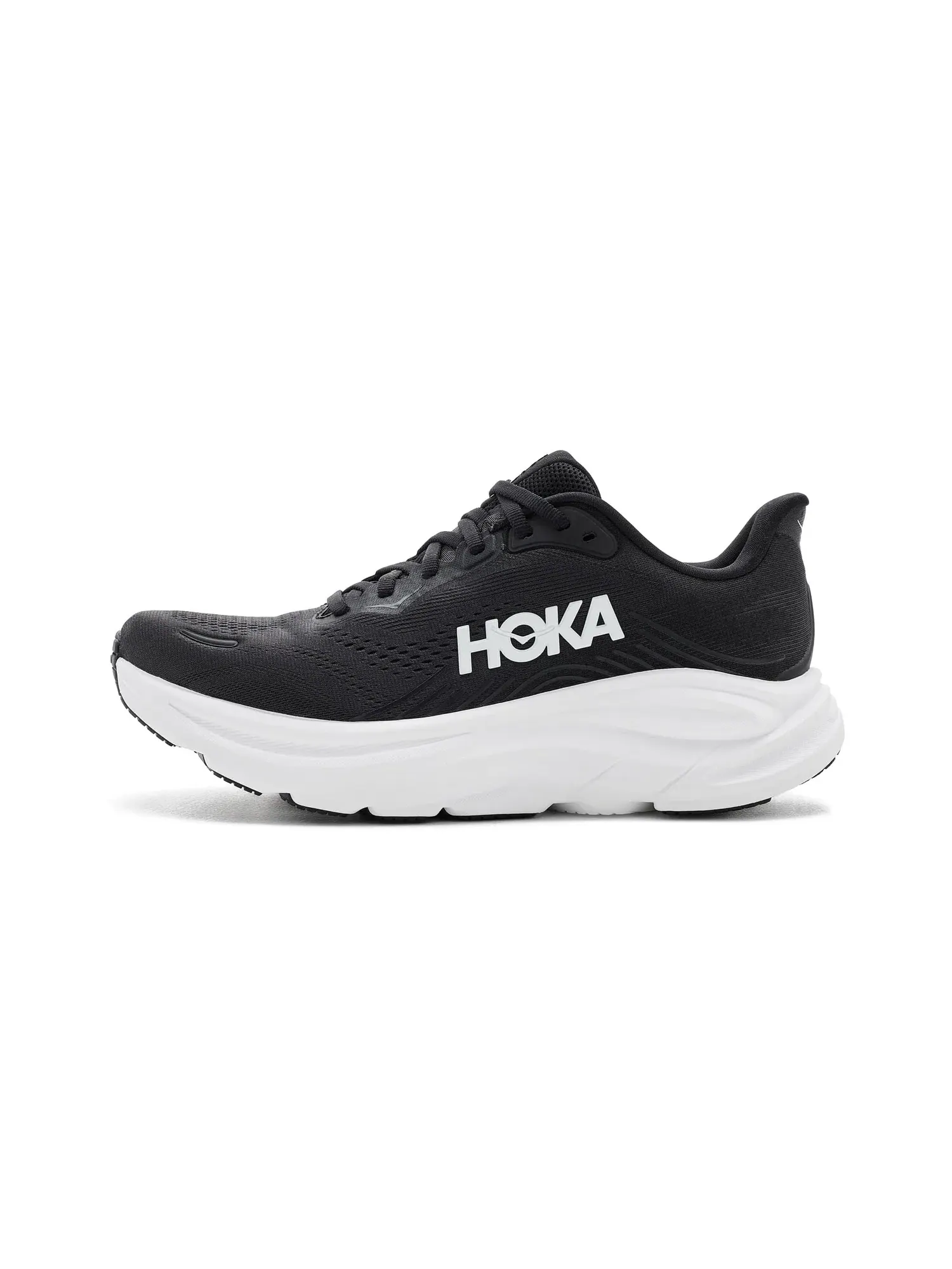 Кроссовки Clifton 11 Hoka — изображение 4 из 4, черный/белый
