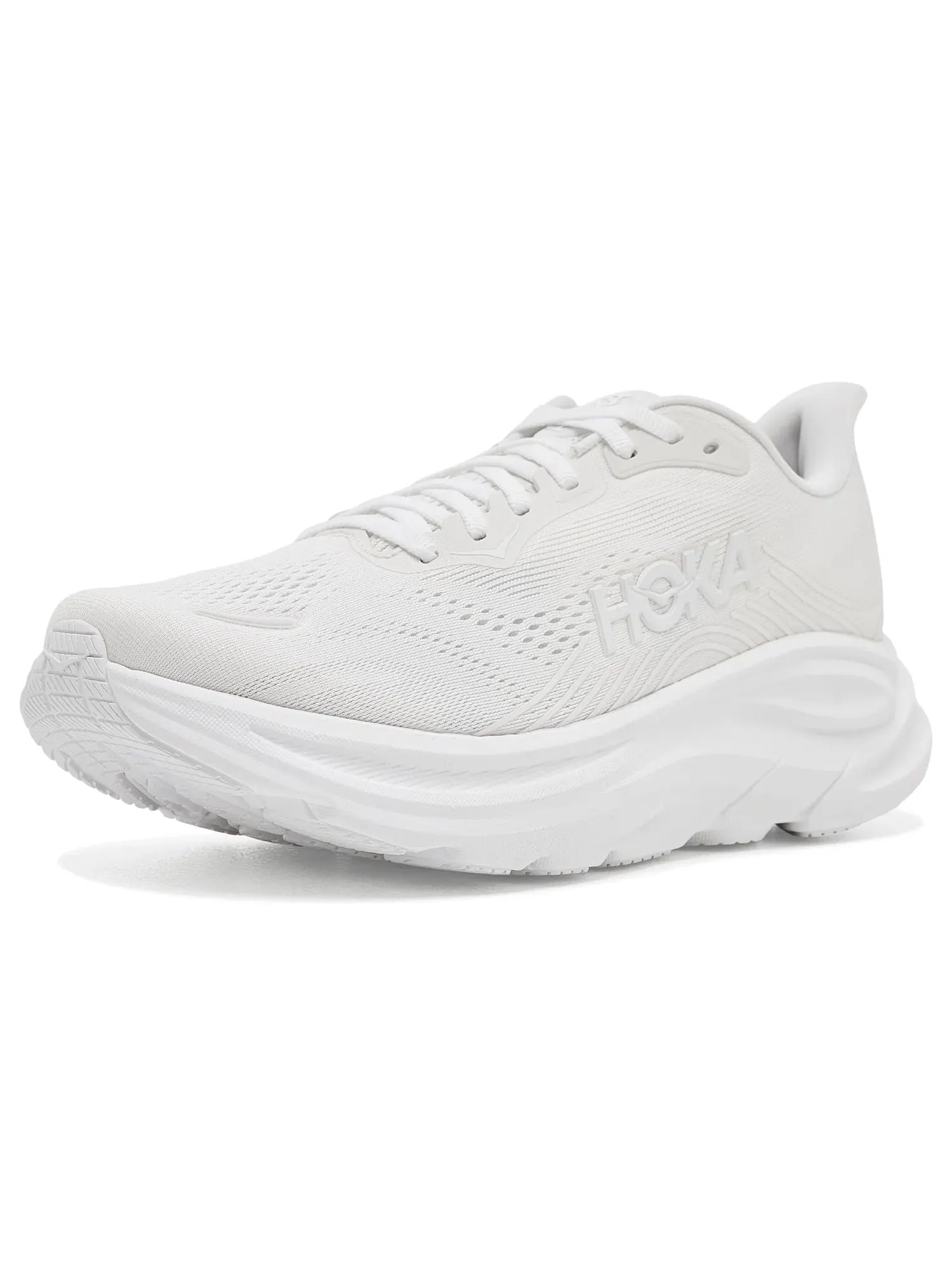 Кроссовки Clifton 11 Hoka — изображение 1 из 4, белый/белый
