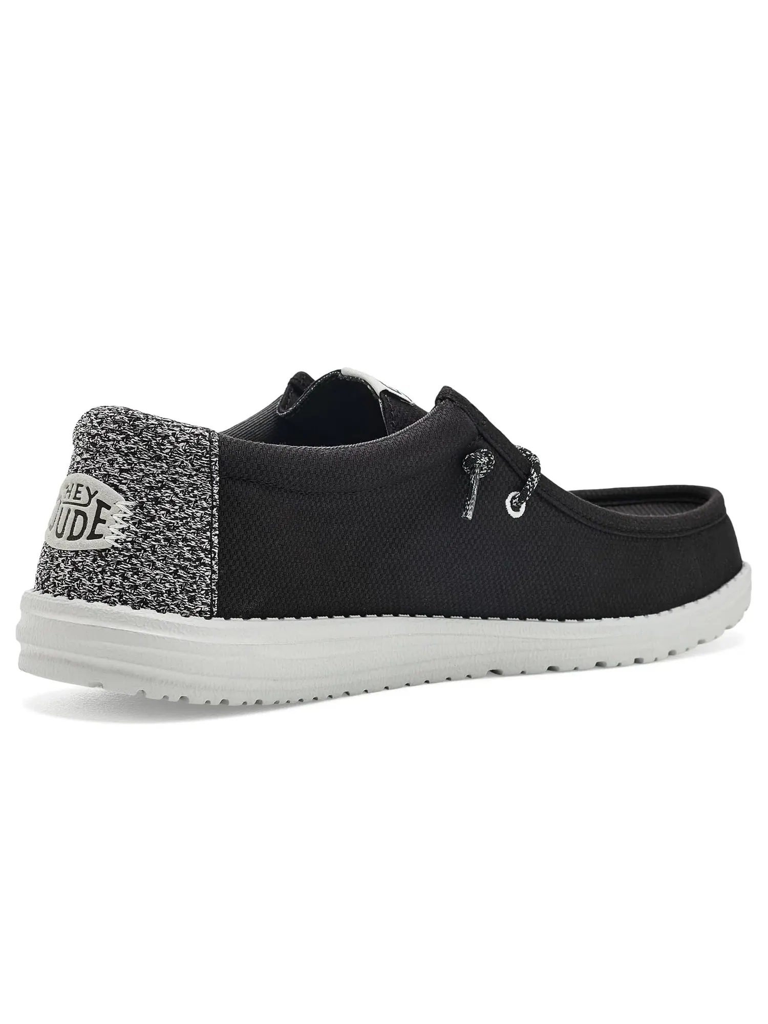Кроссовки Wally Heathered Knit Hey Dude — изображение 3 из 4, черный/мульти