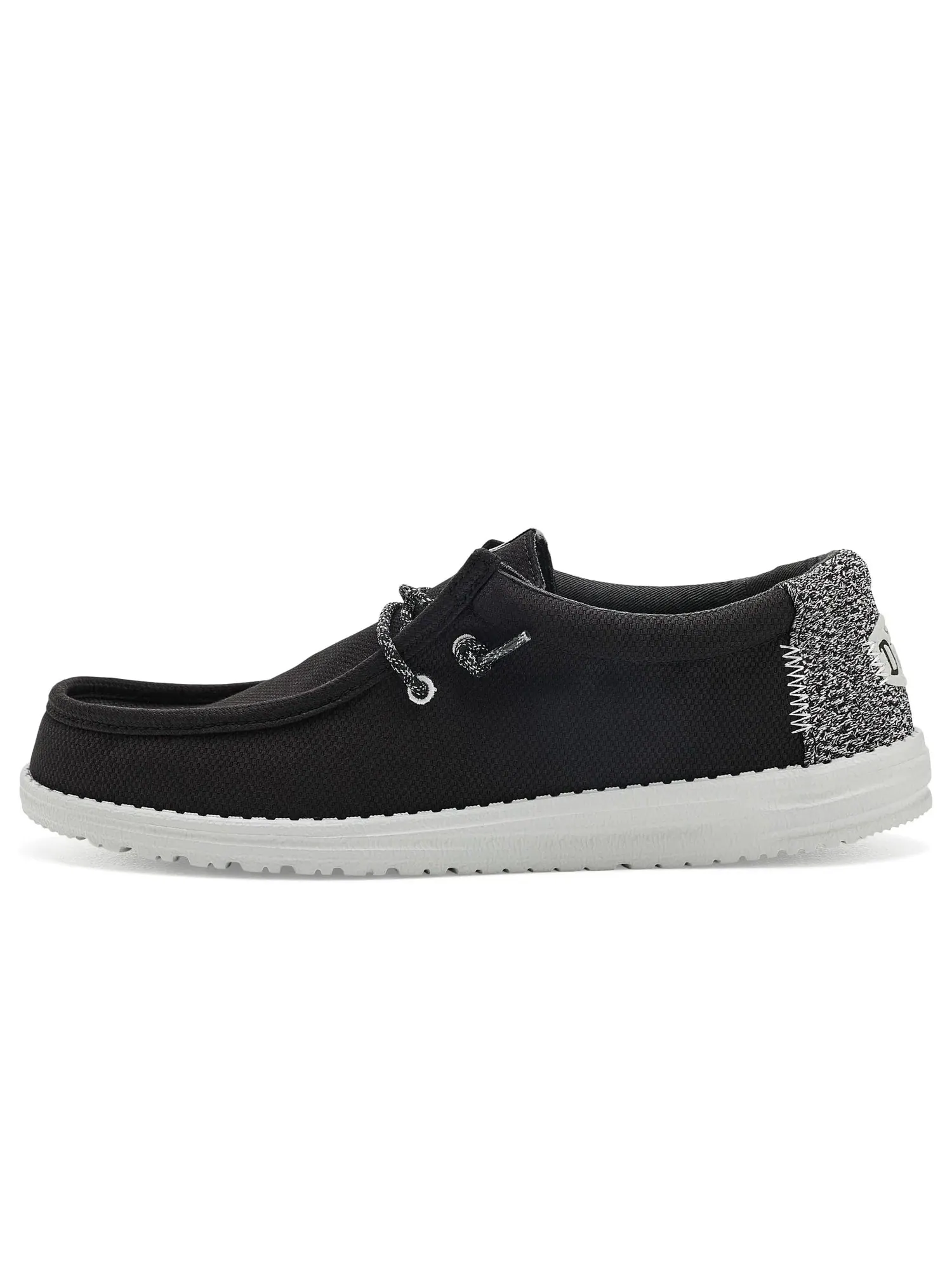 Кроссовки Wally Heathered Knit Hey Dude — изображение 4 из 4, черный/мульти