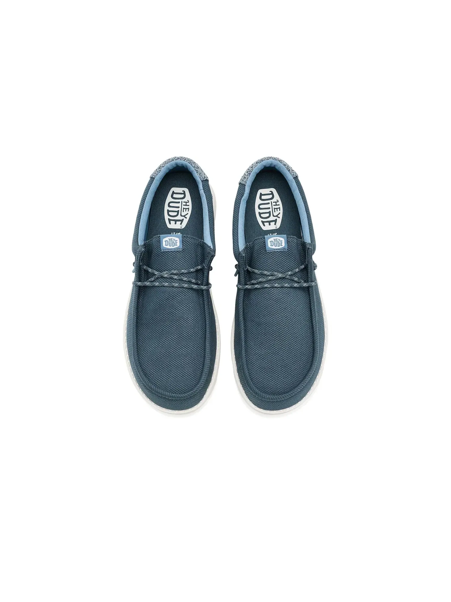 Кроссовки Wally Heathered Knit Hey Dude — изображение 2 из 4, темный/мульти