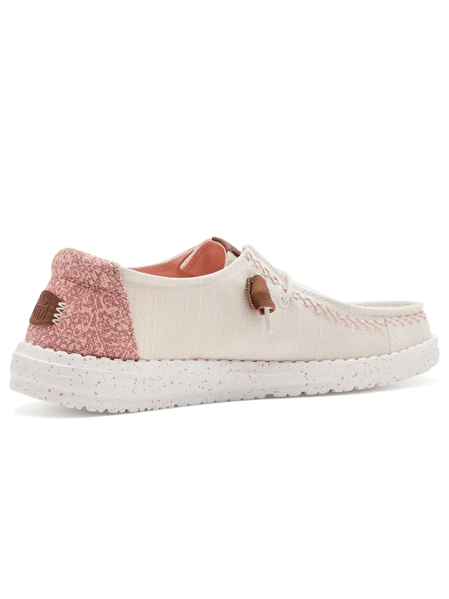 Кроссовки Wendy Boho Butterfly Hey Dude — изображение 3 из 4, белый/розовый