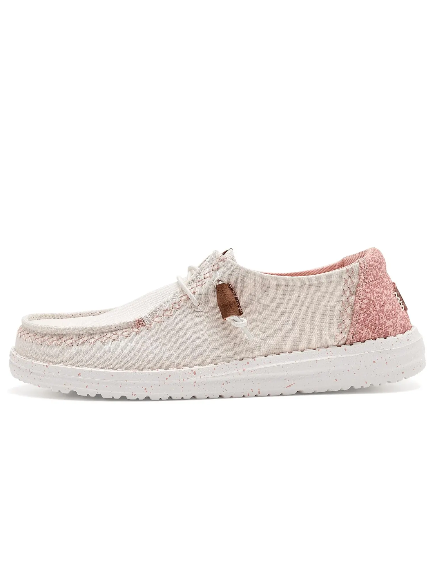 Кроссовки Wendy Boho Butterfly Hey Dude — изображение 4 из 4, белый/розовый