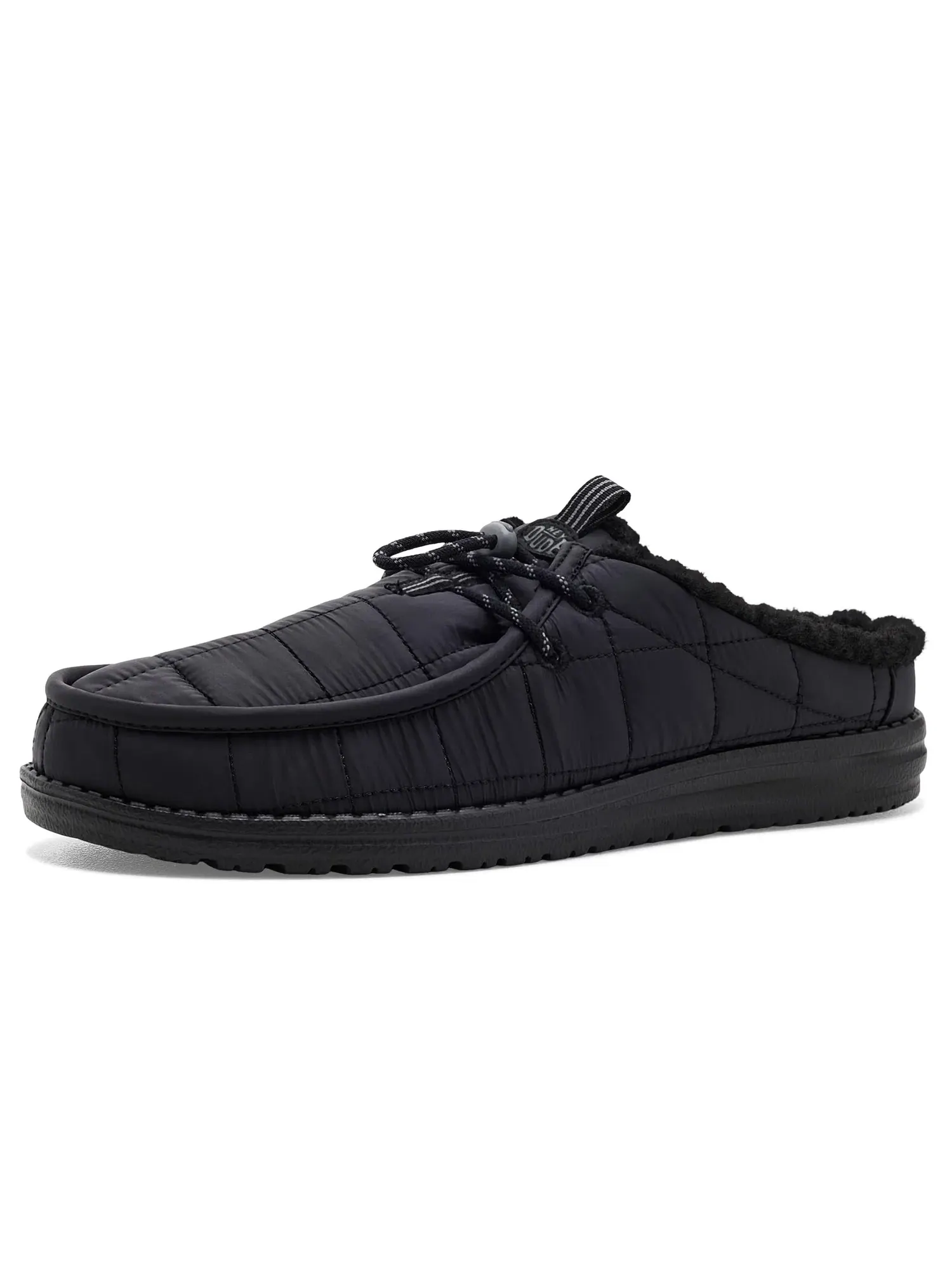 Кроссовки Wally Slip Camp Nylon Hey Dude — изображение 1 из 4, черный