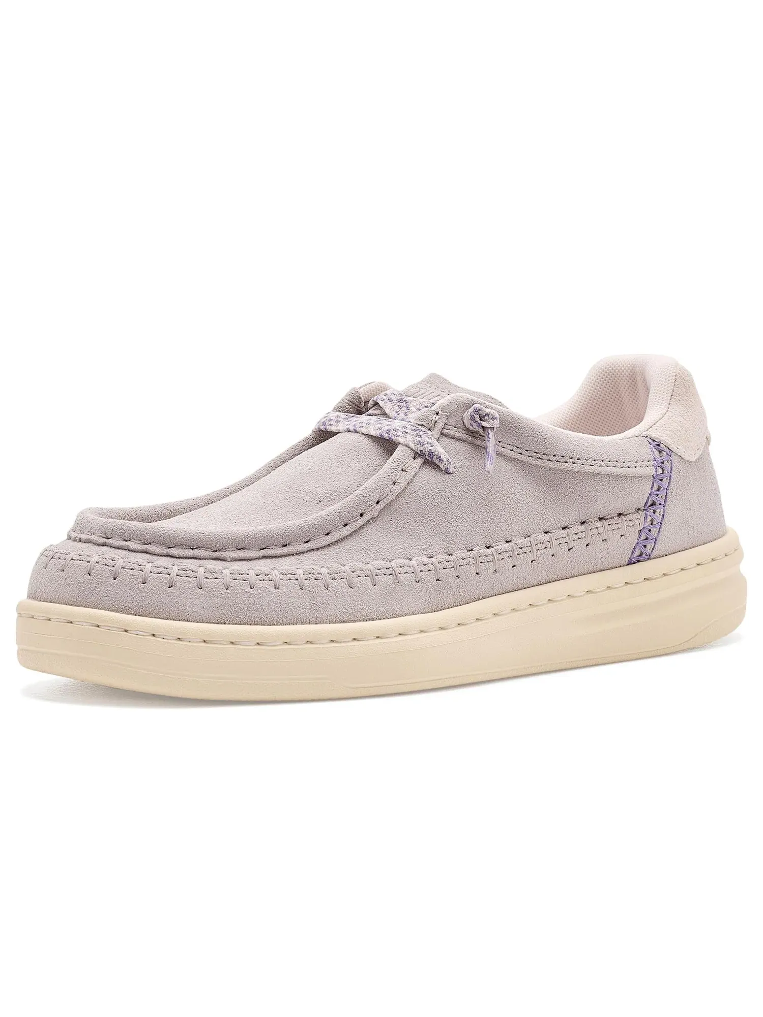 Кроссовки Harper Moc Crafted Suede Hey Dude — изображение 1 из 4, серый/мульти