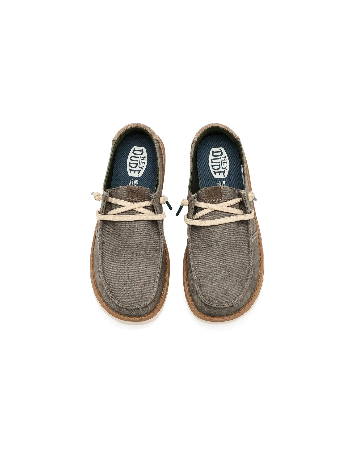 Кроссовки Wendy Workwear Leo Hey Dude — изображение 2 из 4, темный оливковый