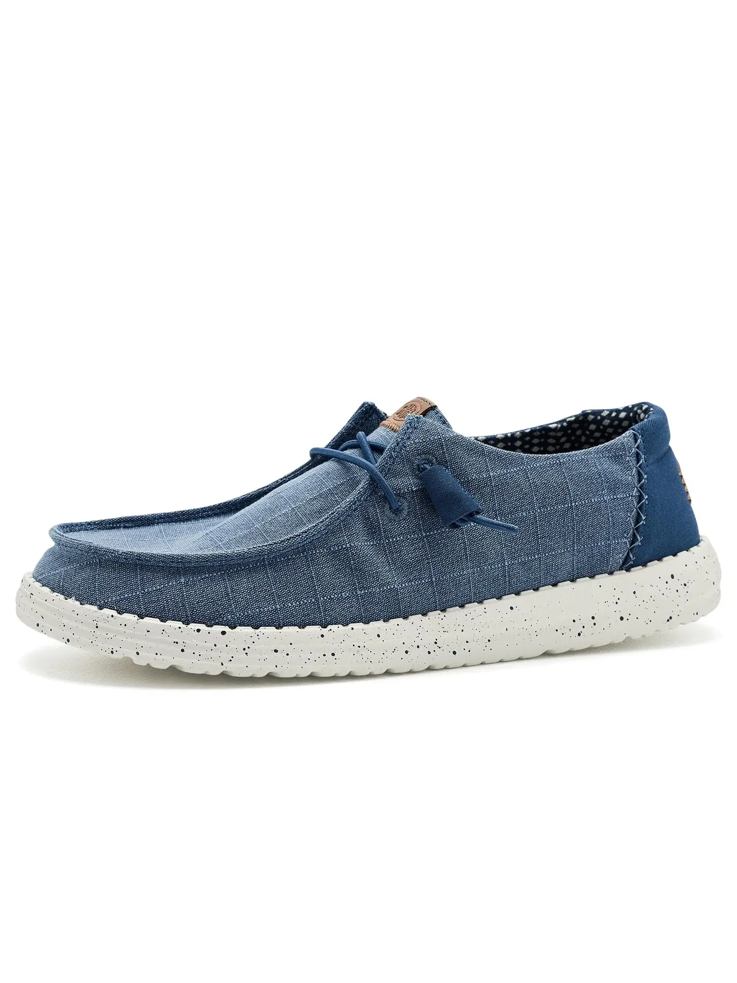 Кроссовки Wendy Chambray Grid Hey Dude — изображение 1 из 4, синий
