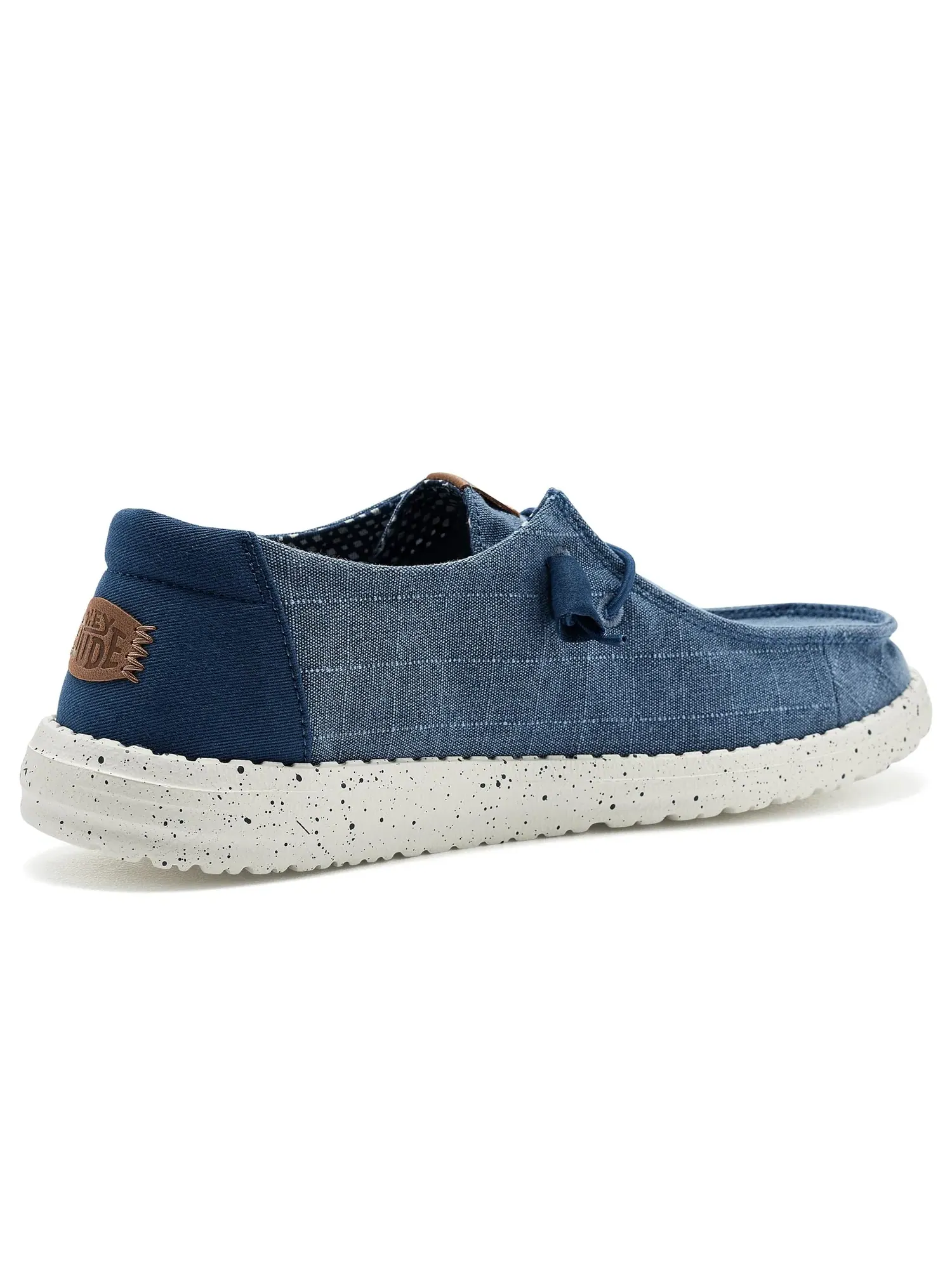 Кроссовки Wendy Chambray Grid Hey Dude — изображение 3 из 4, синий