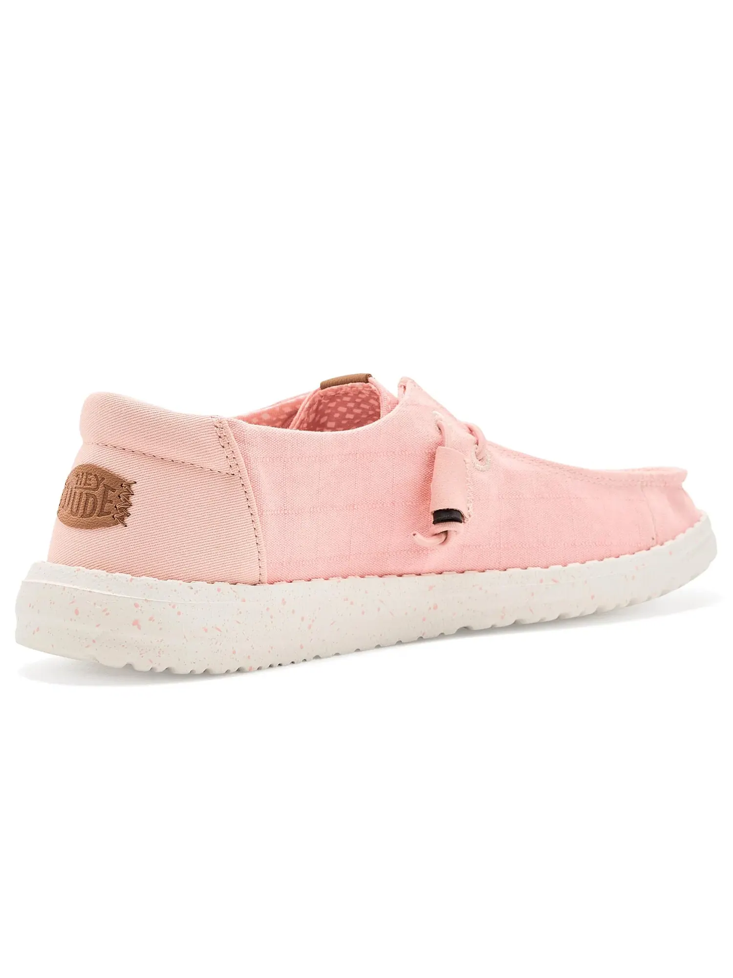 Кроссовки Wendy Chambray Grid Hey Dude — изображение 3 из 4, бледный розовый