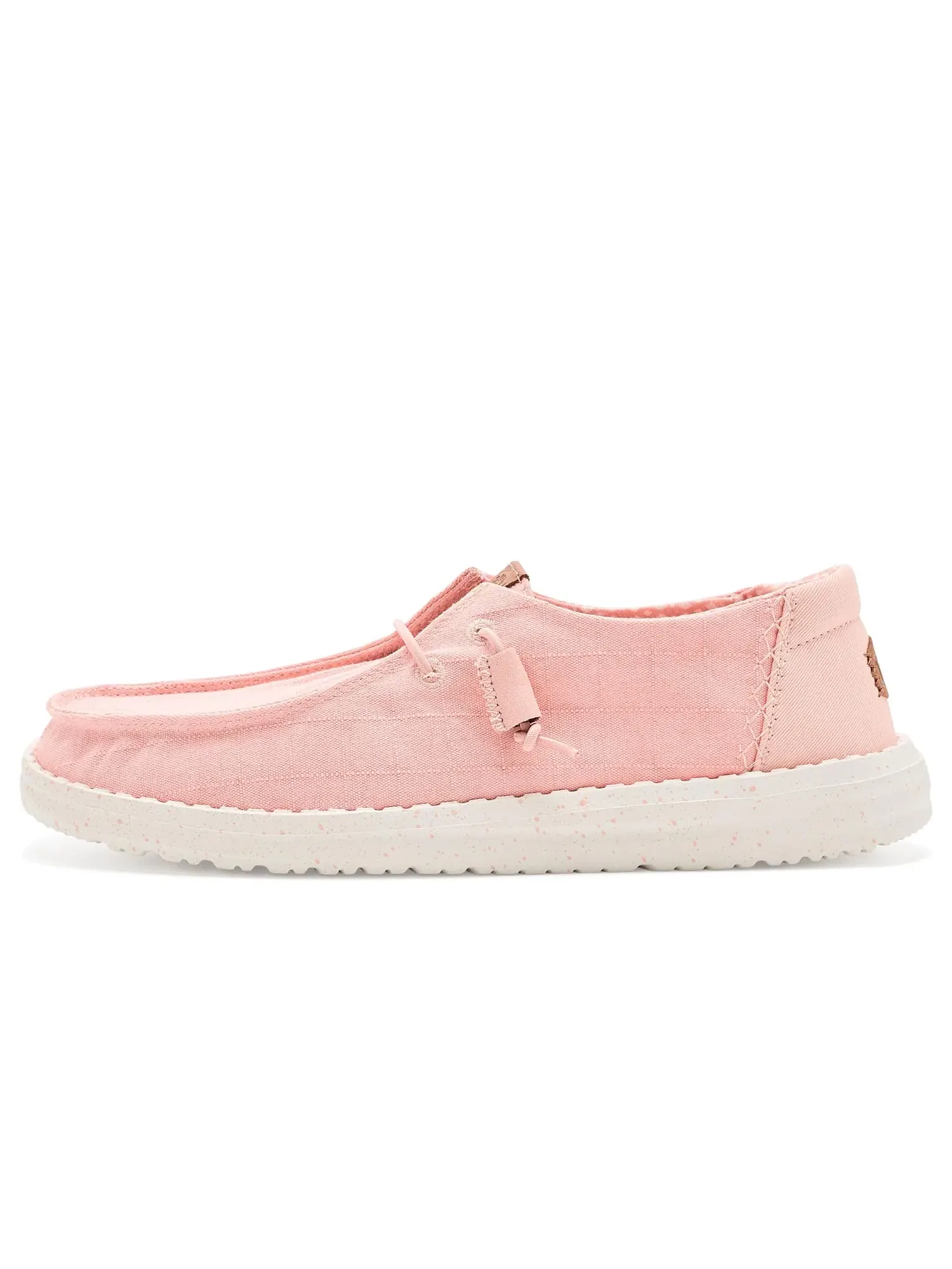 Кроссовки Wendy Chambray Grid Hey Dude — изображение 4 из 4, бледный розовый