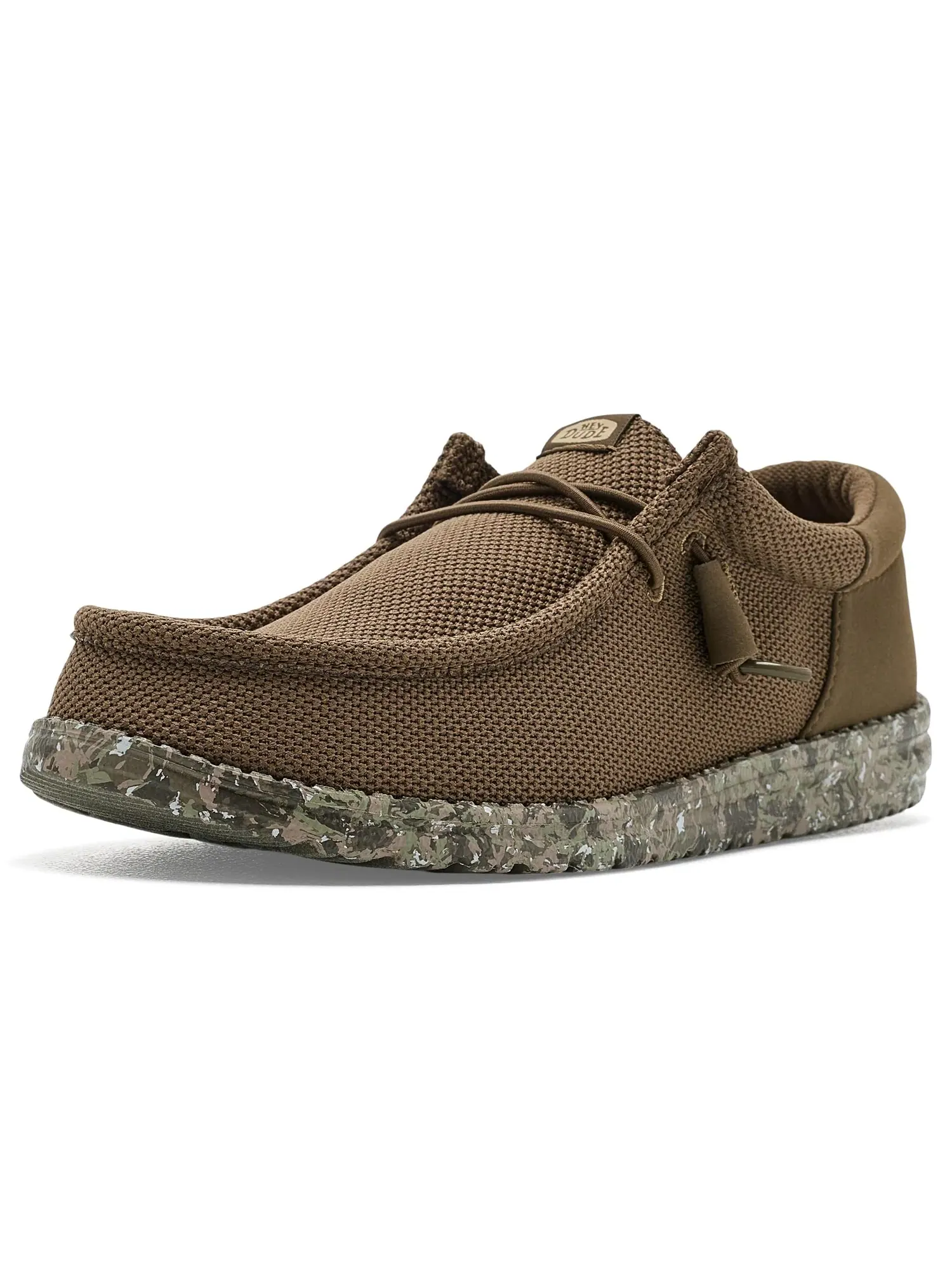 Лоферы Wally Funk Mesh Field Camo Hey Dude — изображение 1 из 4, темный оливковый/мульти