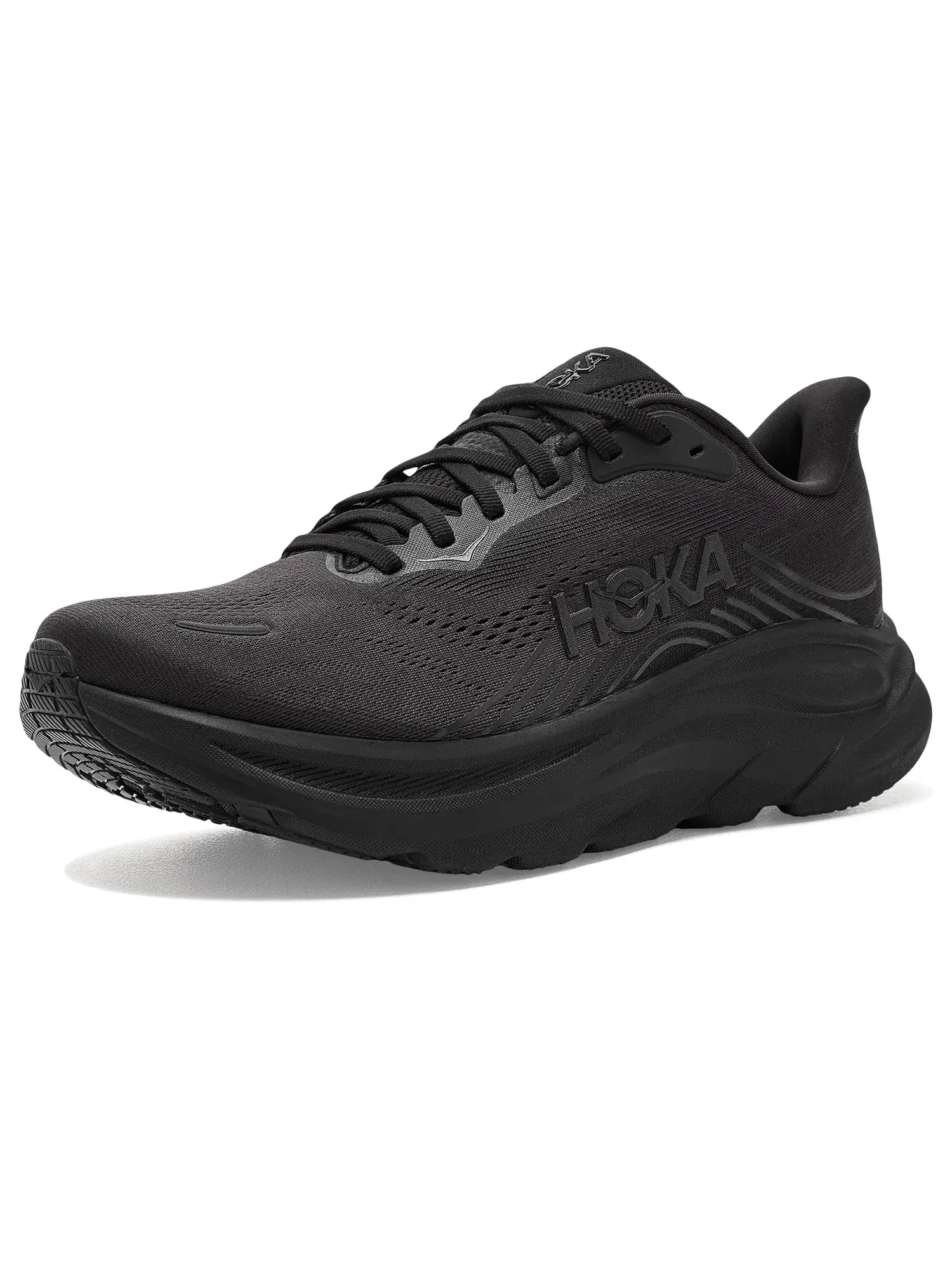 Кроссовки Clifton 11 Hoka — изображение 1 из 4, черный/черный