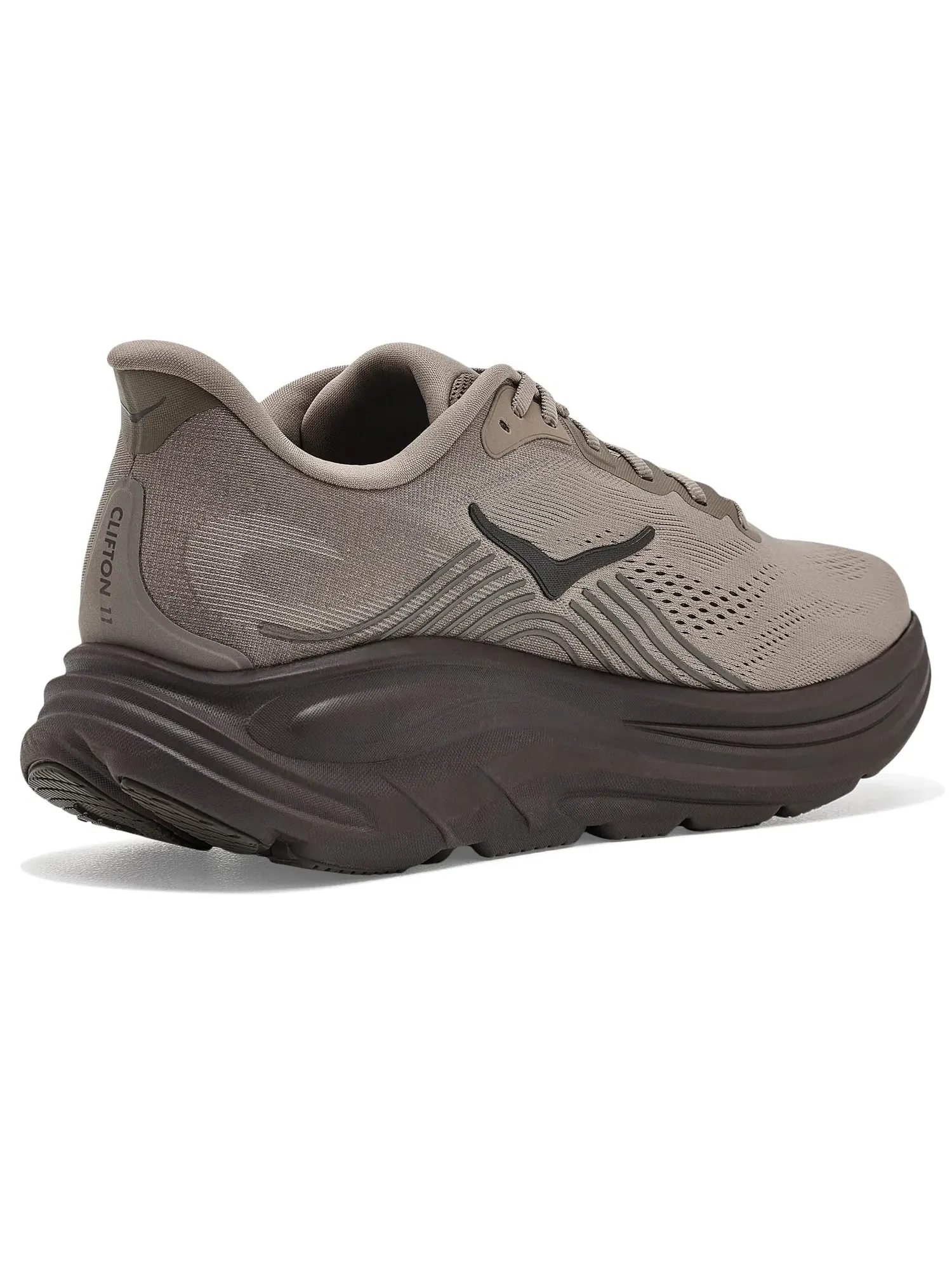 Кроссовки Clifton 11 Hoka — изображение 3 из 4, серый/серый