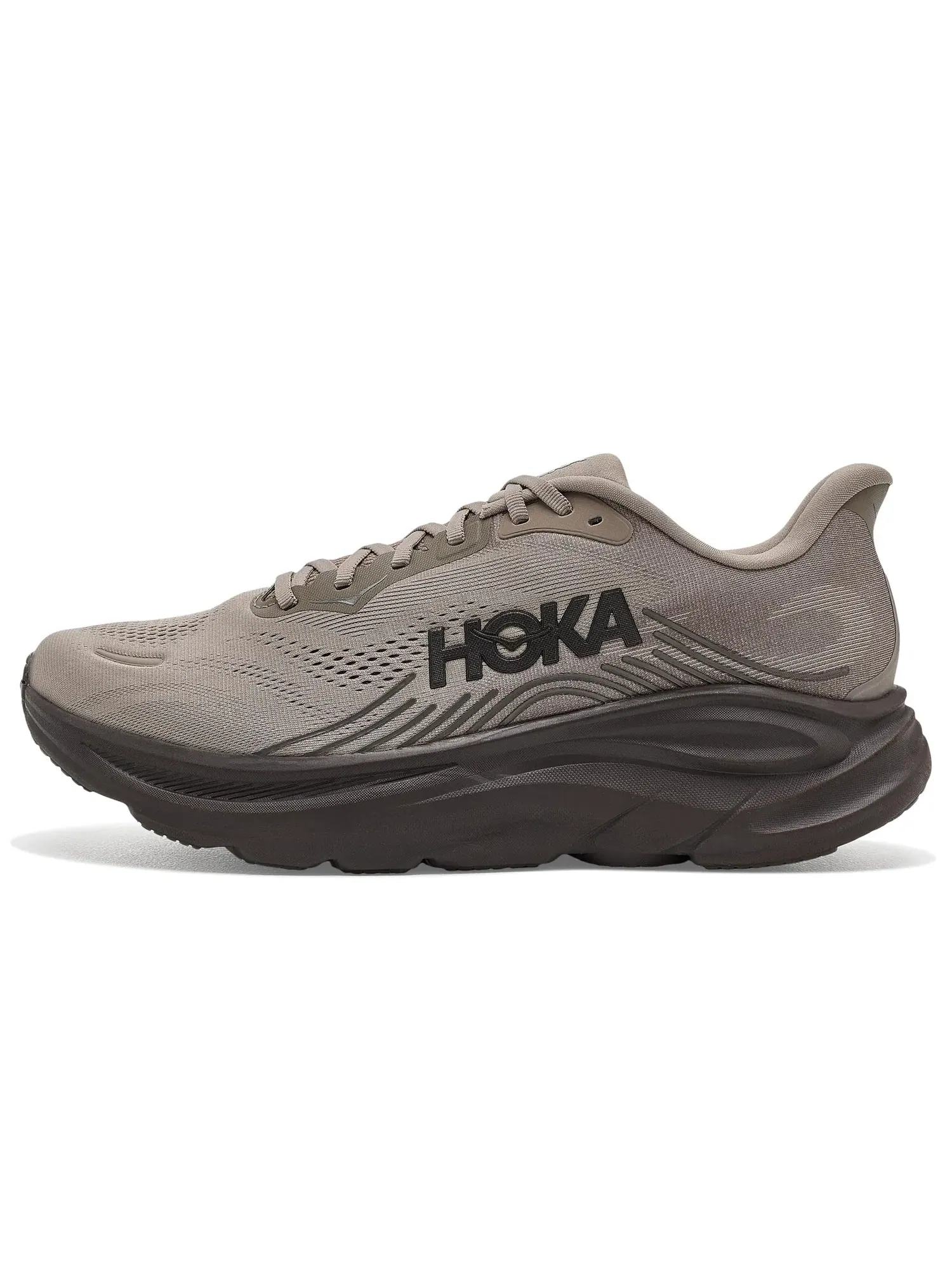 Кроссовки Clifton 11 Hoka — изображение 4 из 4, серый/серый