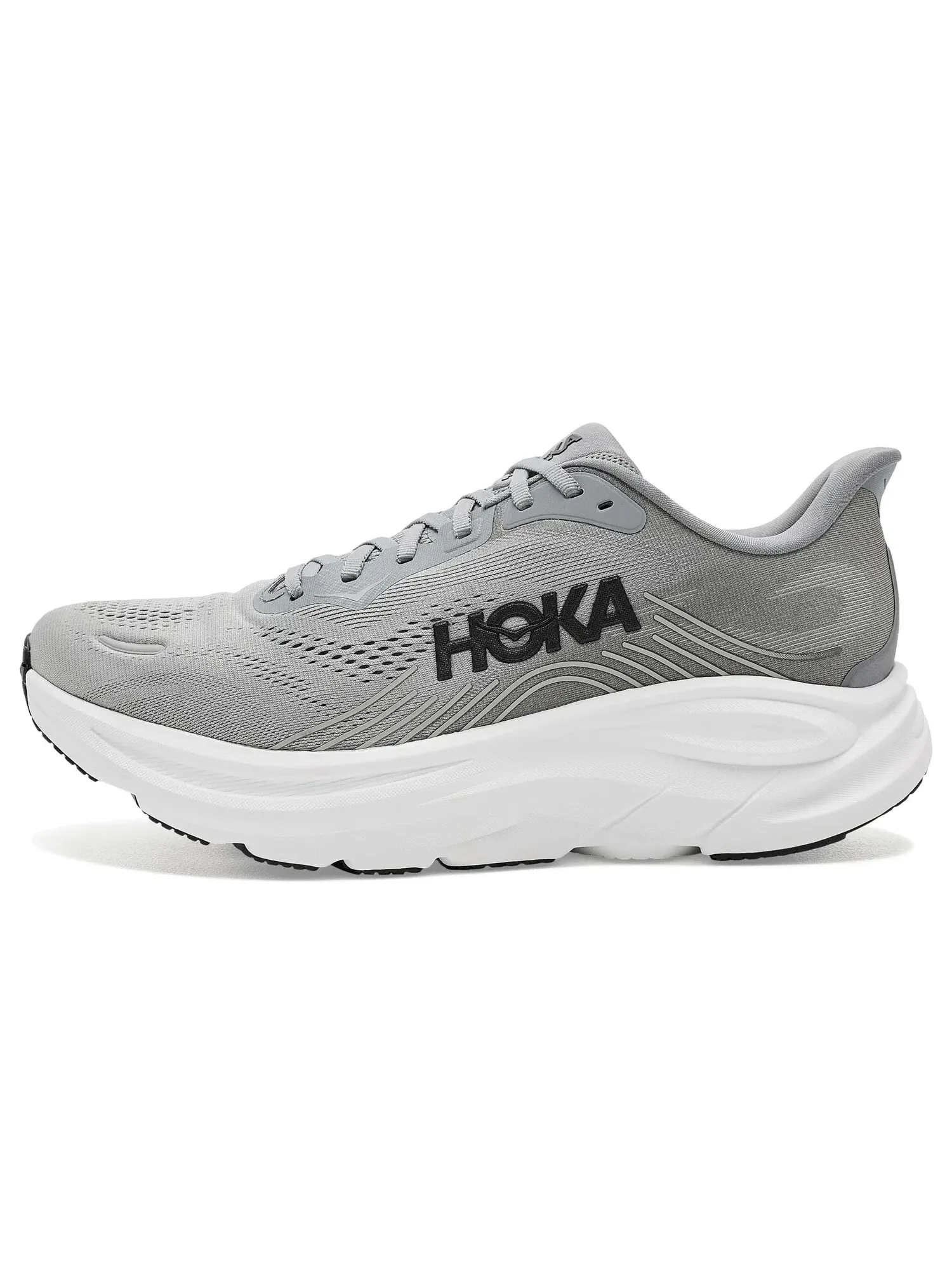 Кроссовки Clifton 11 Hoka — изображение 4 из 4, серый/серый