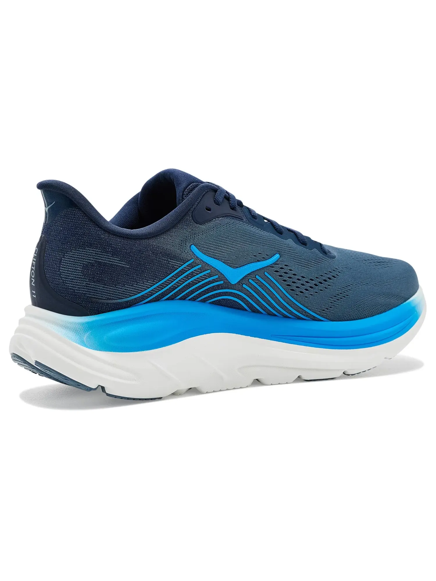 Кроссовки Clifton 11 Hoka — изображение 3 из 4, темно-синий/темно-синий